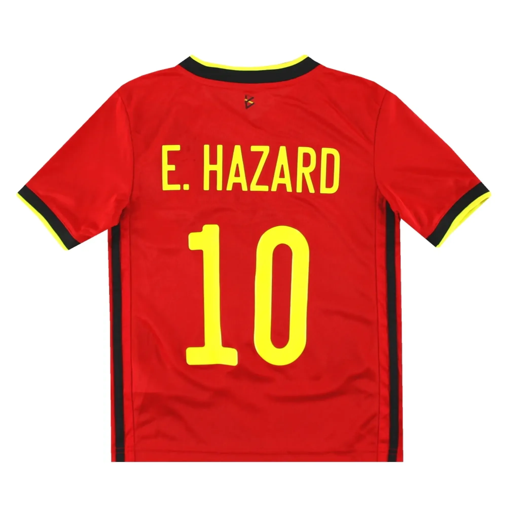 2020-21 Belgium adidas Home Shirt E.Hazard #10 Y - Belgium / Excellent 