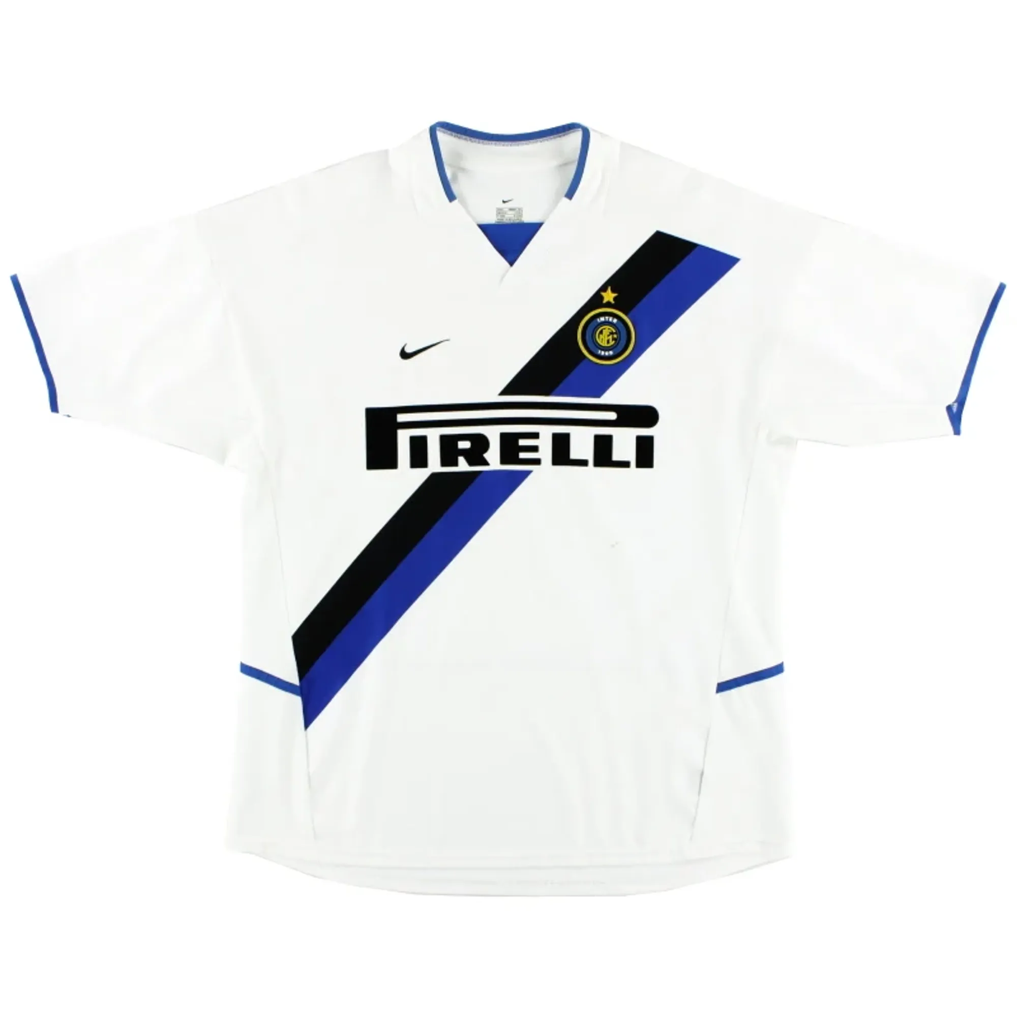 2002-03 Inter Milan Nike Away Shirt M - Inter Milan / Excellent 