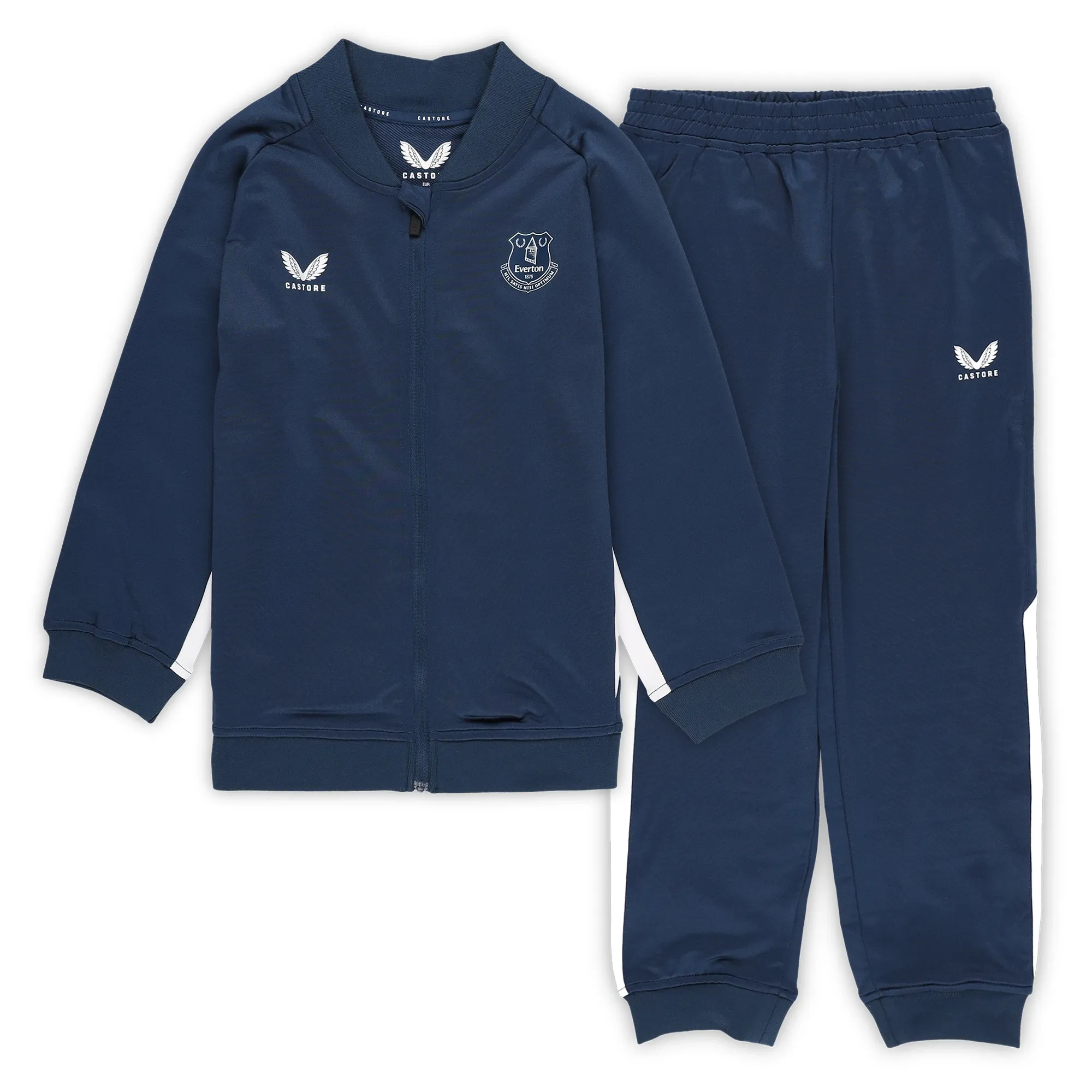 Everton Castore Coaches Training Suit - Navy - Infants
