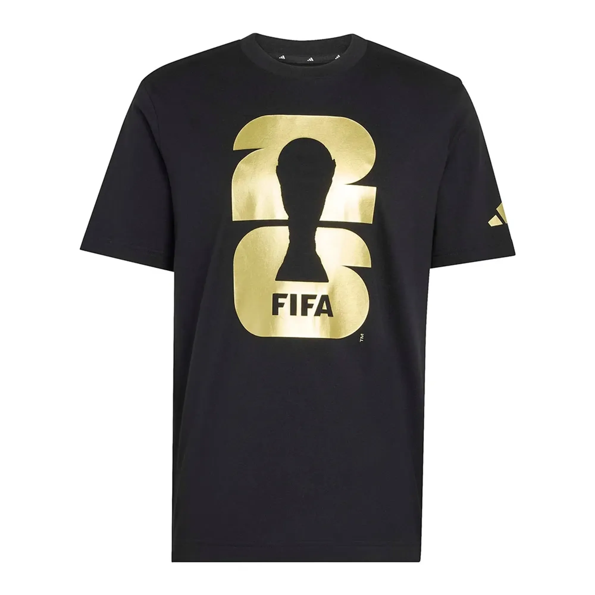 Adidas Fifa World Cup 2026 Official Emblem Short Sleeve T-shirt