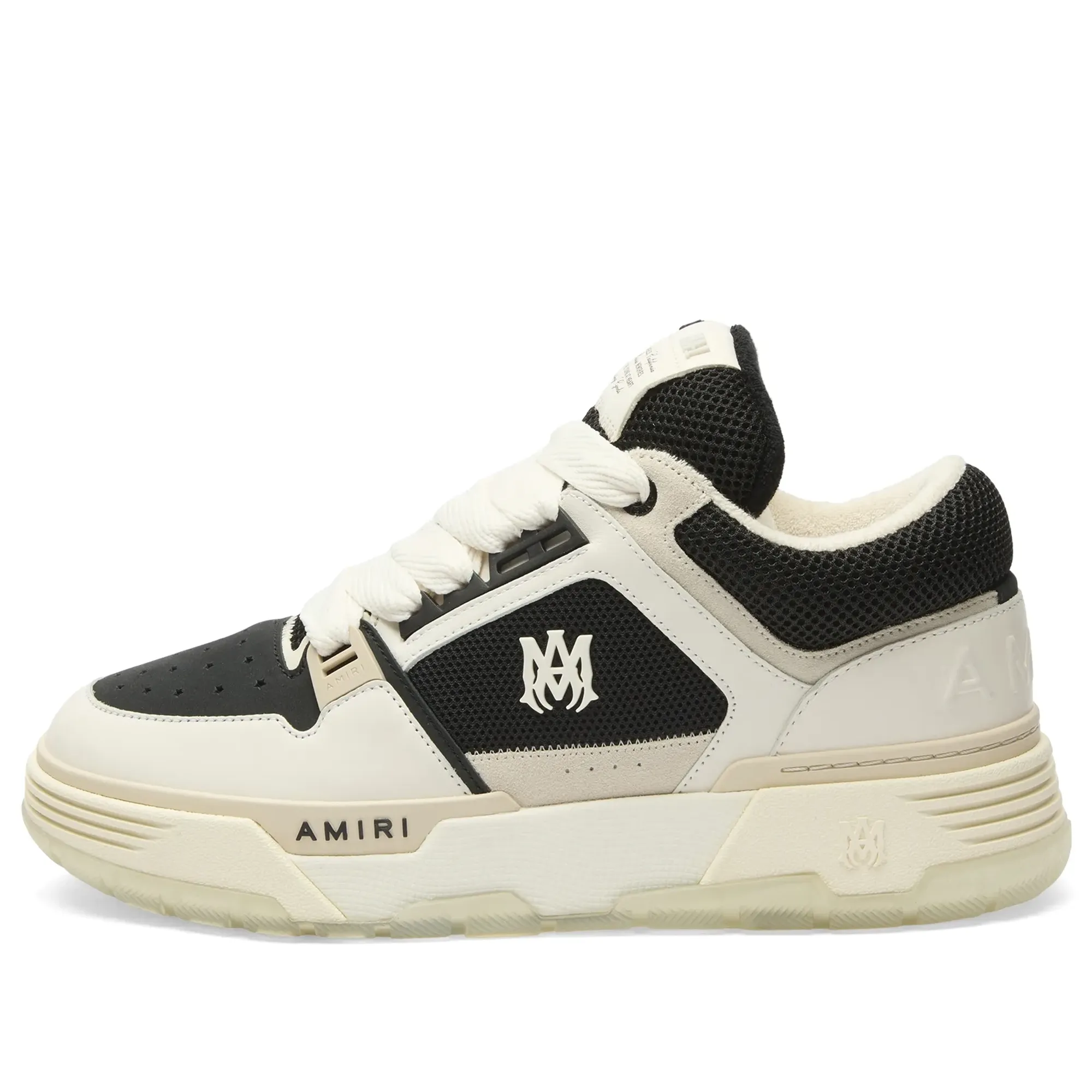 AMIRI Men's MA-1 Sneaker Black Alabaster