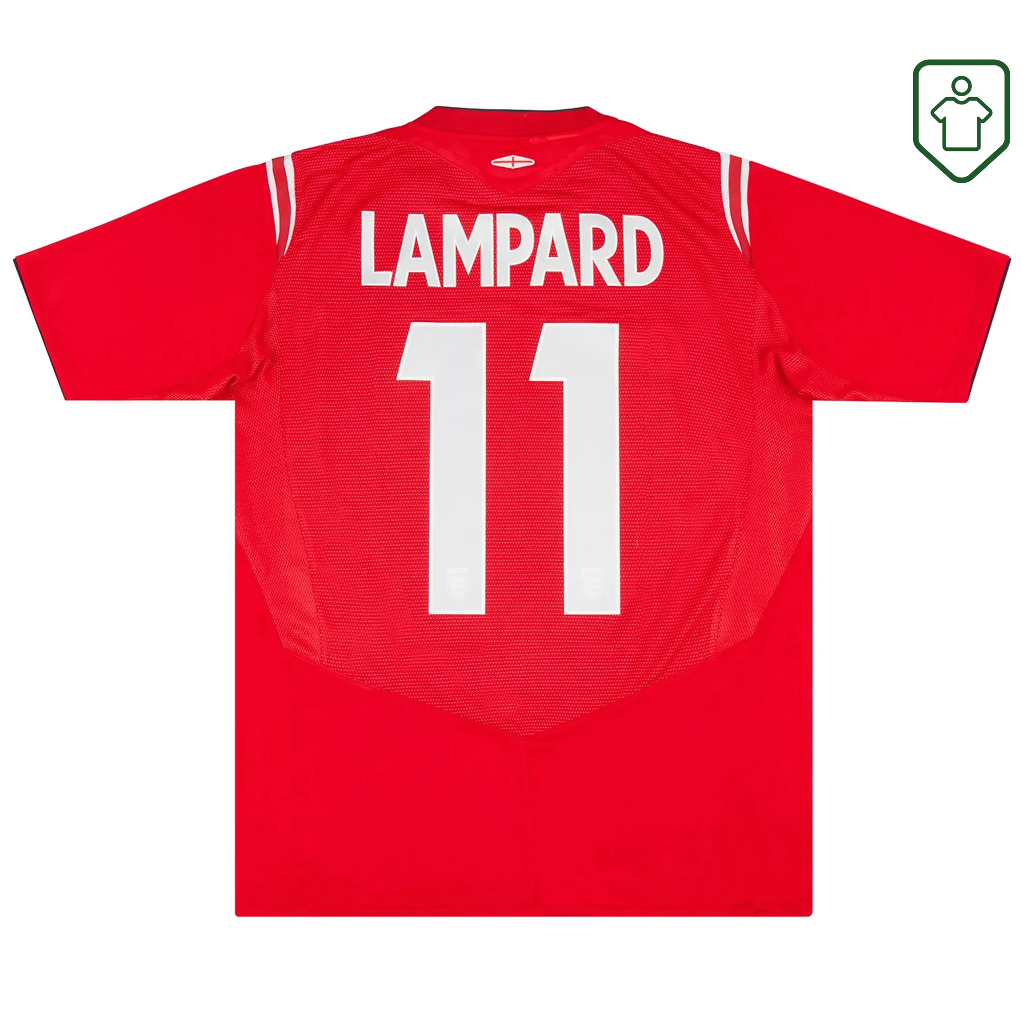 England National Team Umbro Away Shirt 2004-06 Lampard #11 - Excellent - 8/10