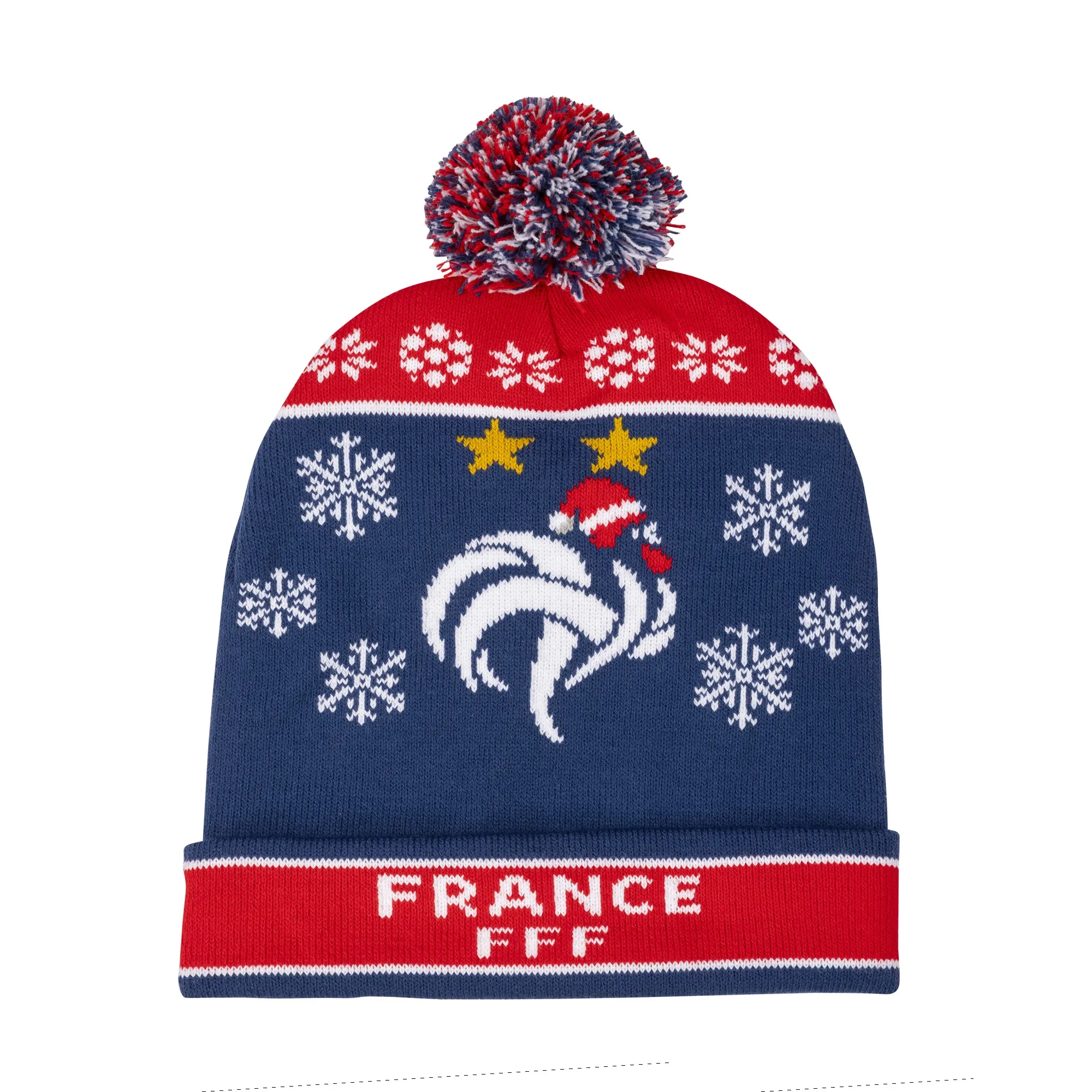 France Christmas Bobble Hat