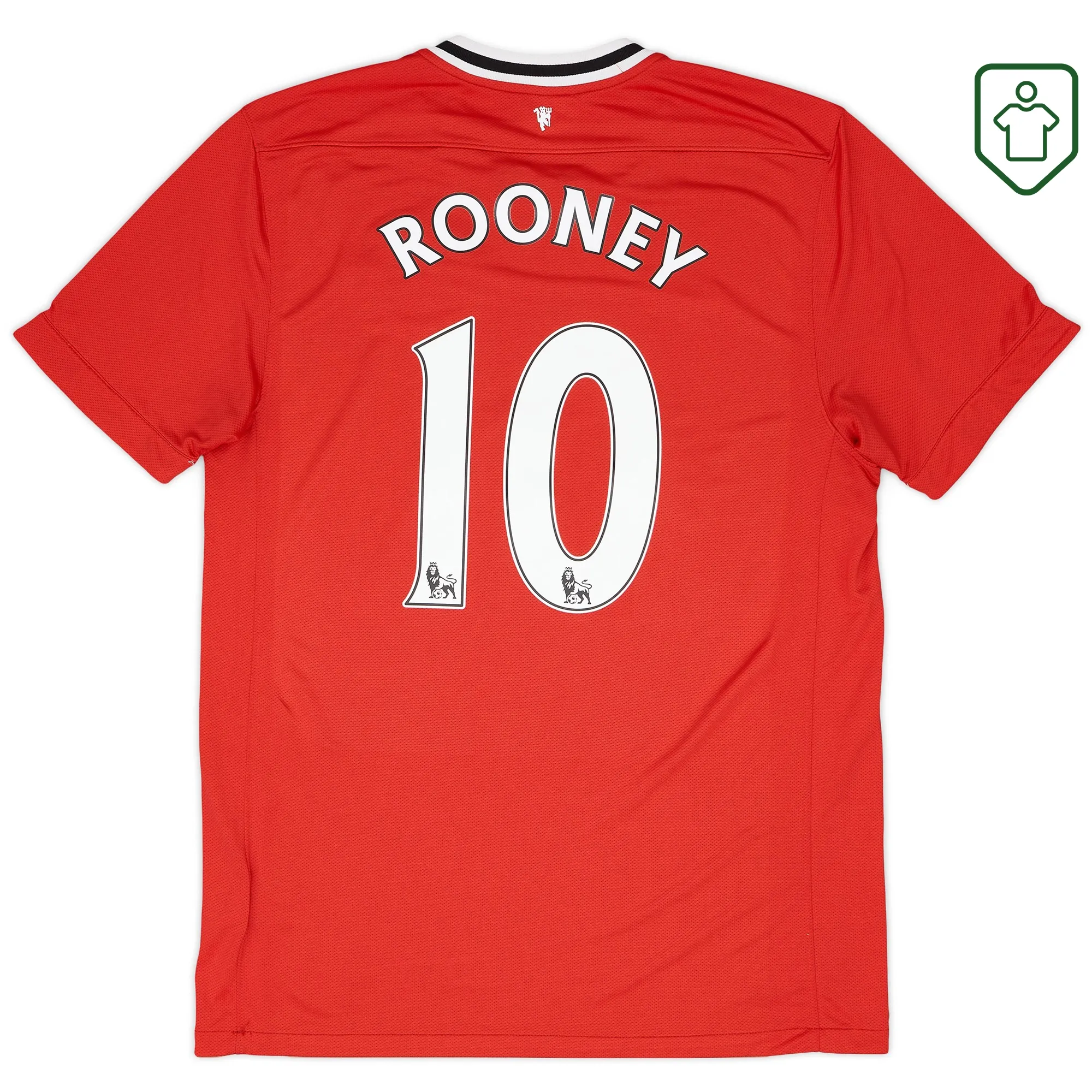 Manchester United Nike Home Shirt 2011-12 Rooney #10 - Excellent - 8/10