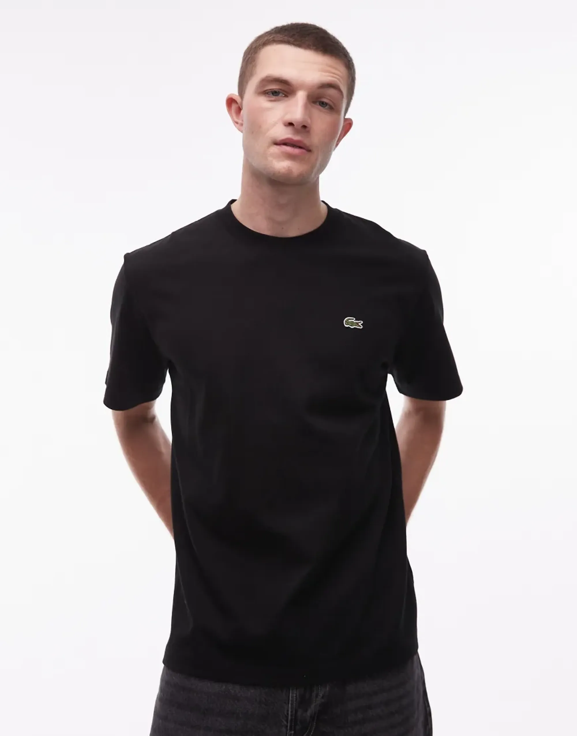 Lacoste Heavy Cotton Jersey T-shirt - Noir