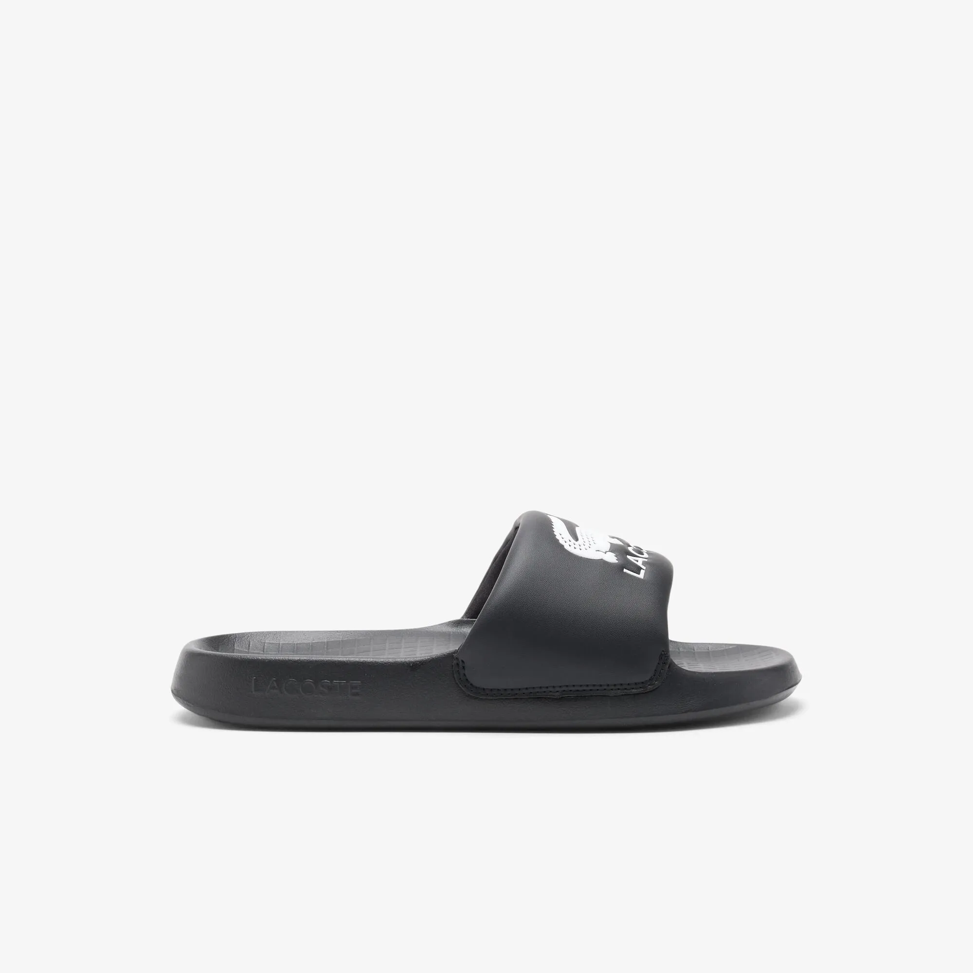Lacoste Men's Serve Slide 1.0 - Black & White