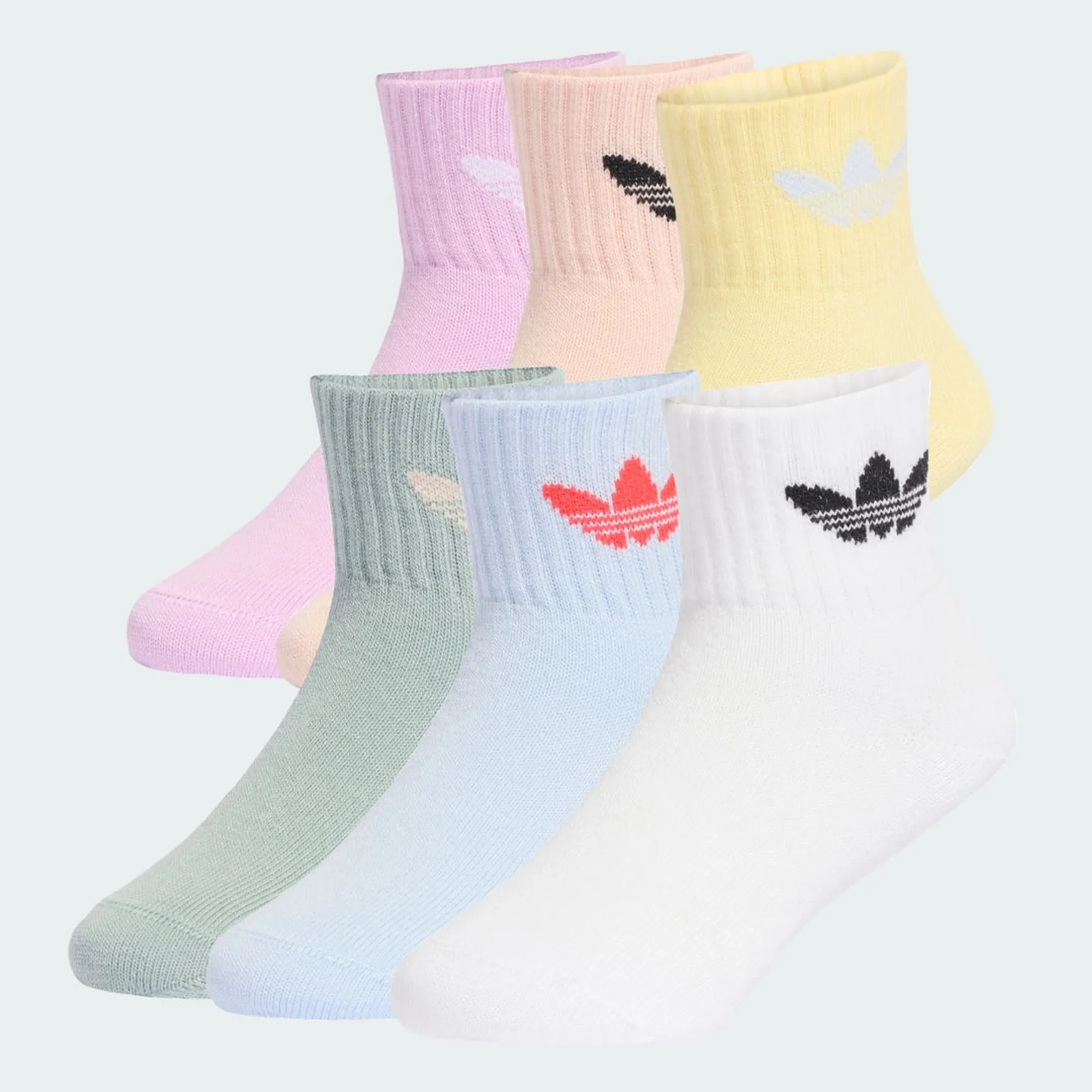 adidas Ankle Socks 6 Pairs Kids