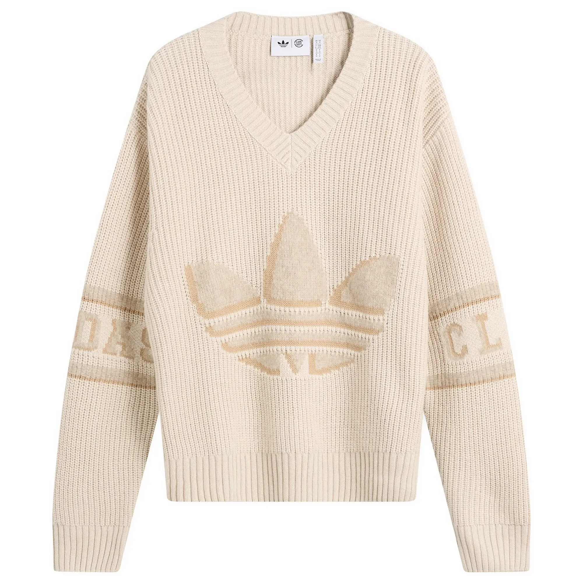 Adidas Men's x CLOT Superstar Crochet Track Top Warm Sandstone