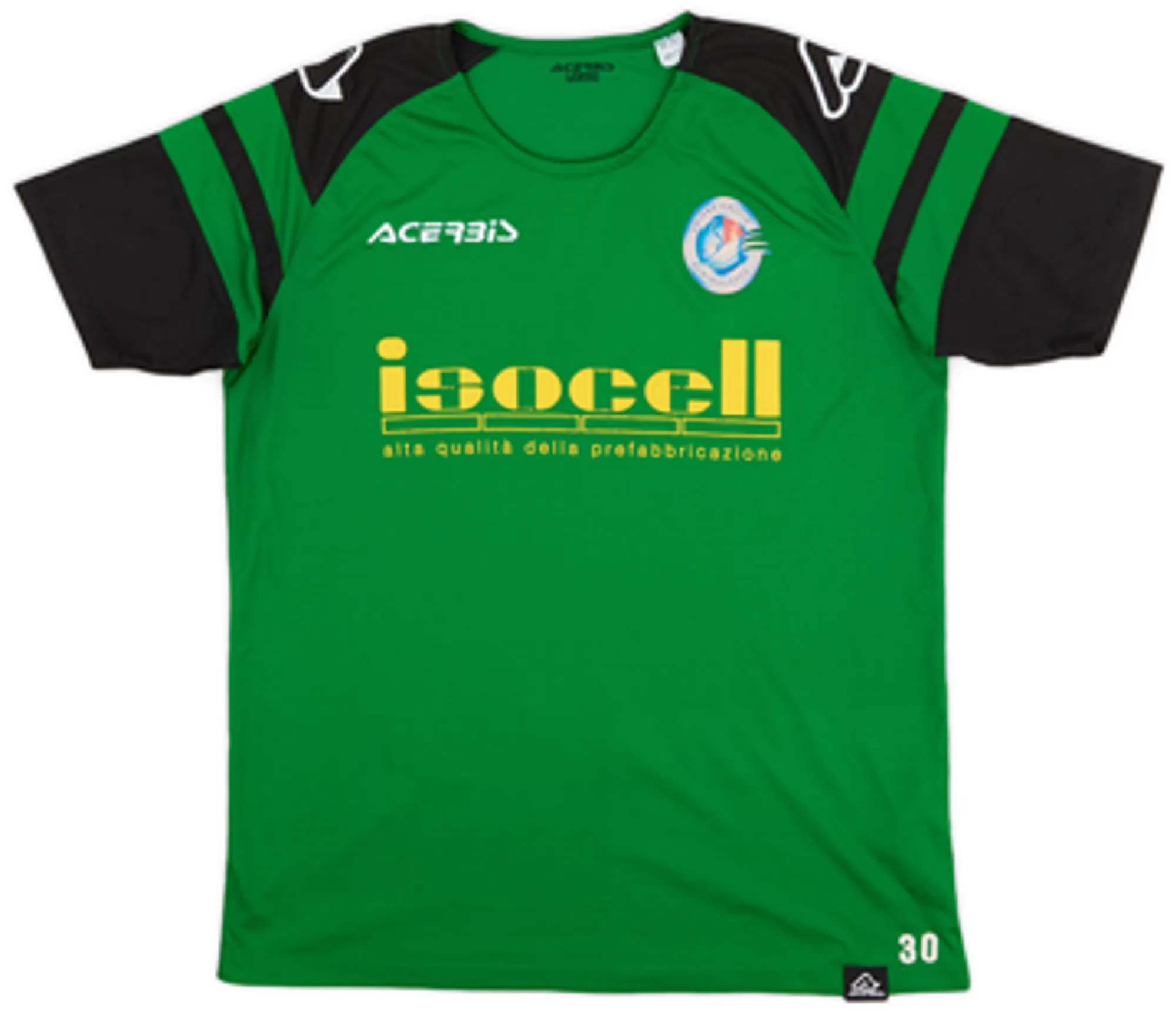 Training Albinoleffe Mens SS Player Issue Home Shirt 2017/18