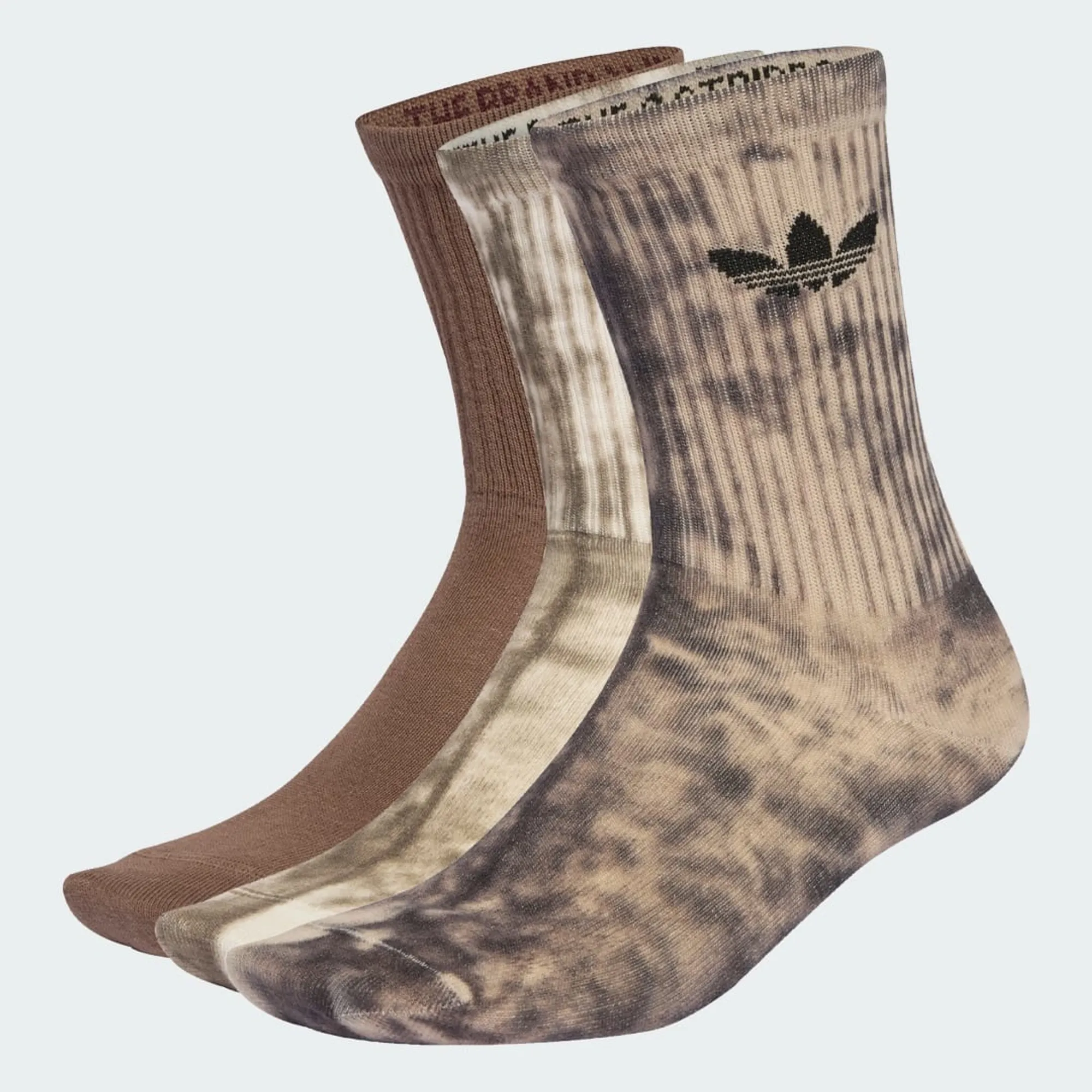 adidas Tie Dye Crew Socks 3 Pairs