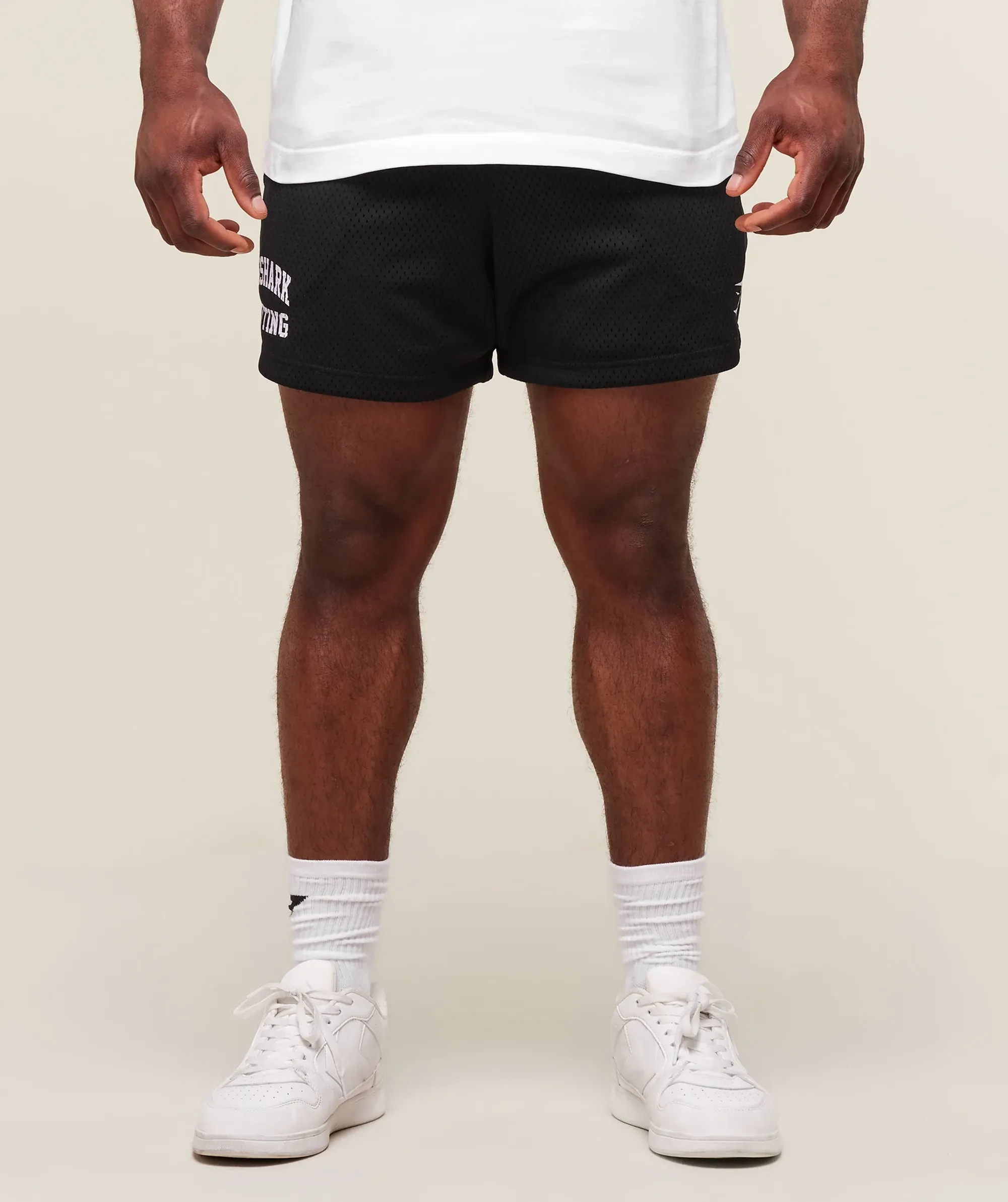  Lifting Mesh 5" Shorts - Black
