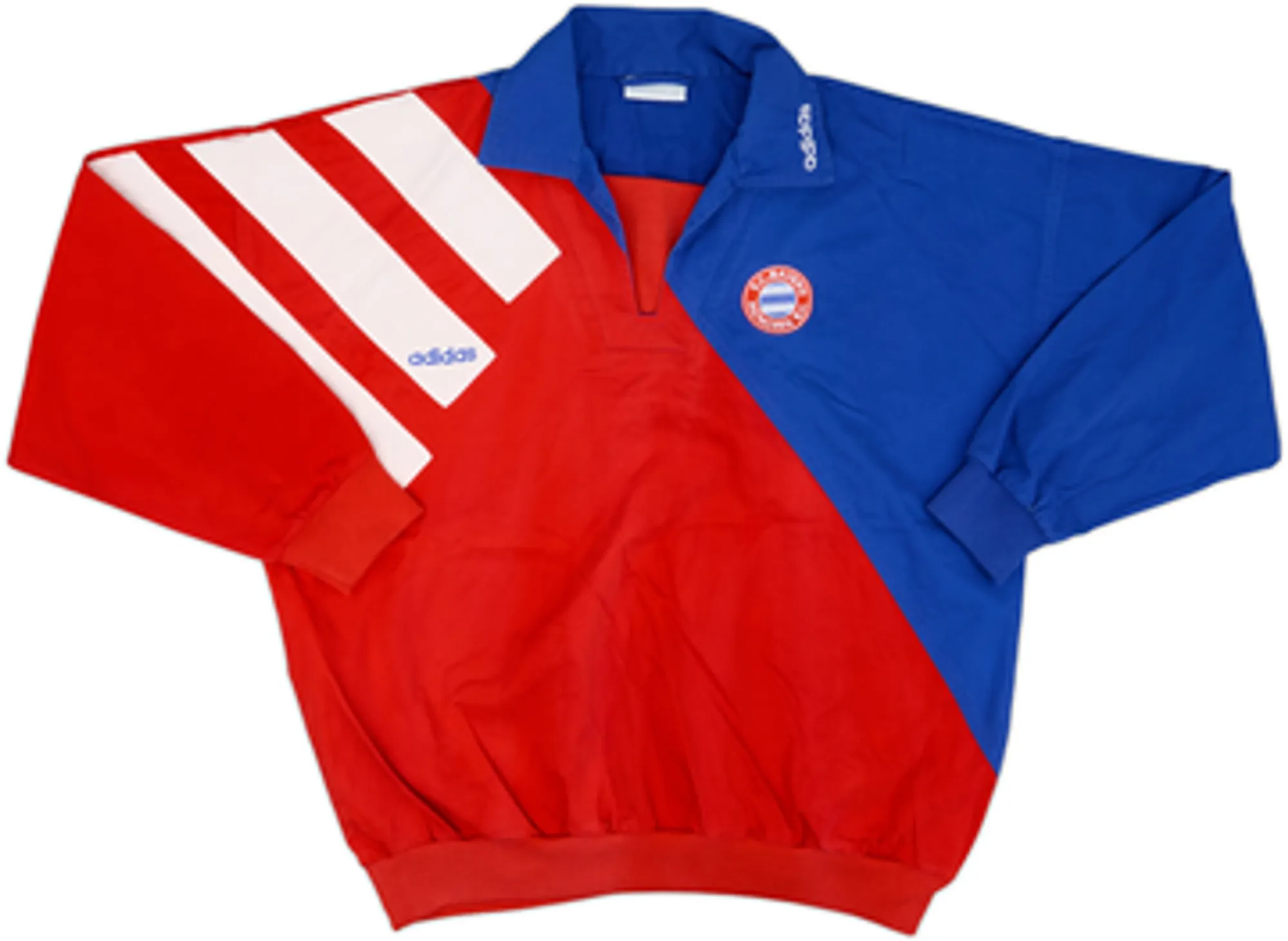 1993-95 Bayern Munich adidas Drill Top - 8/10 - (L)