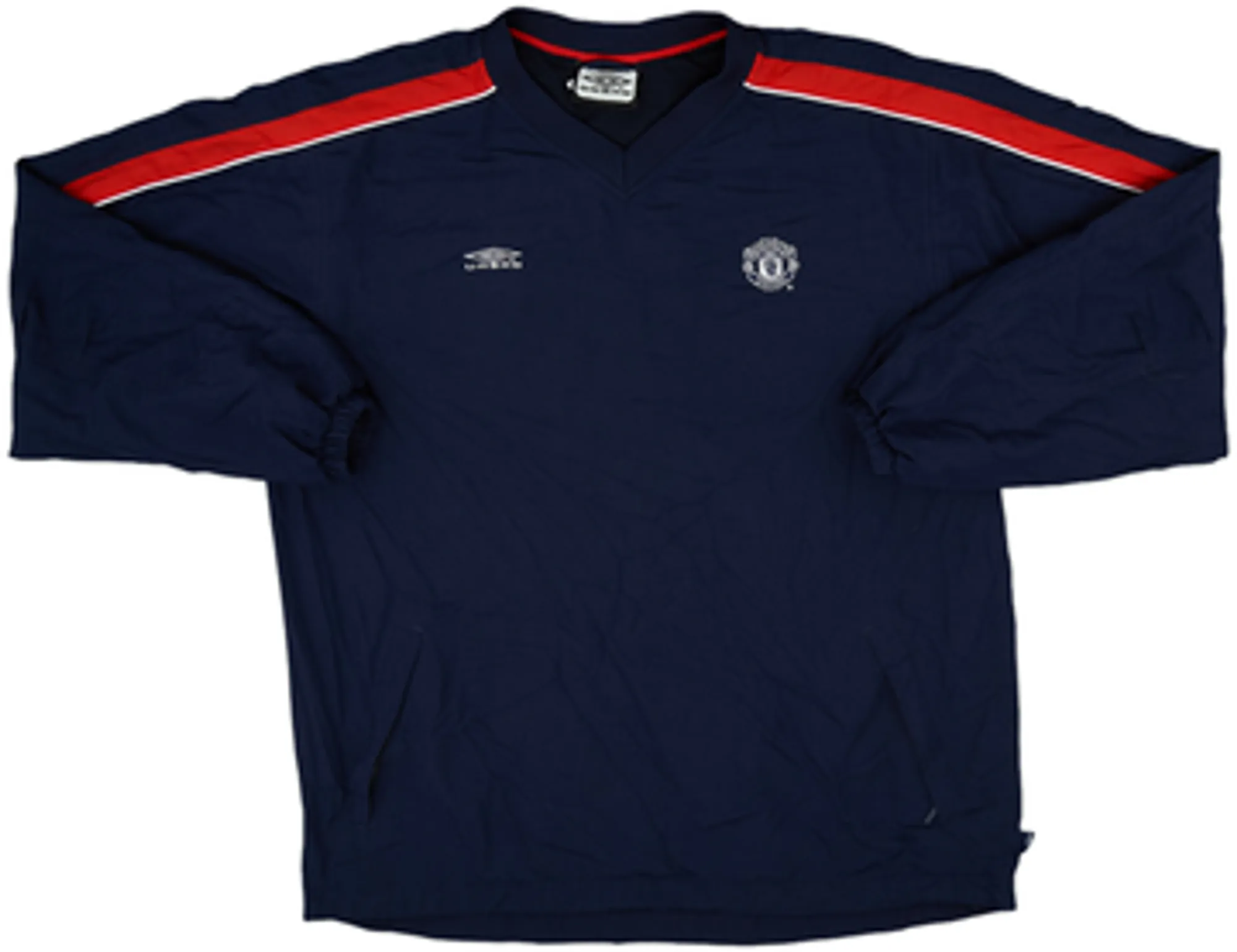 2000-01 Manchester United Umbro Drill Top - 8/10 - (M)