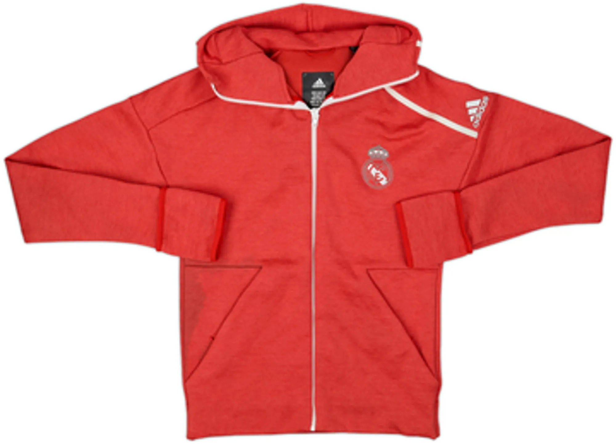 2018-19 Real Madrid adidas Hooded Top - 9/10 - (XS)