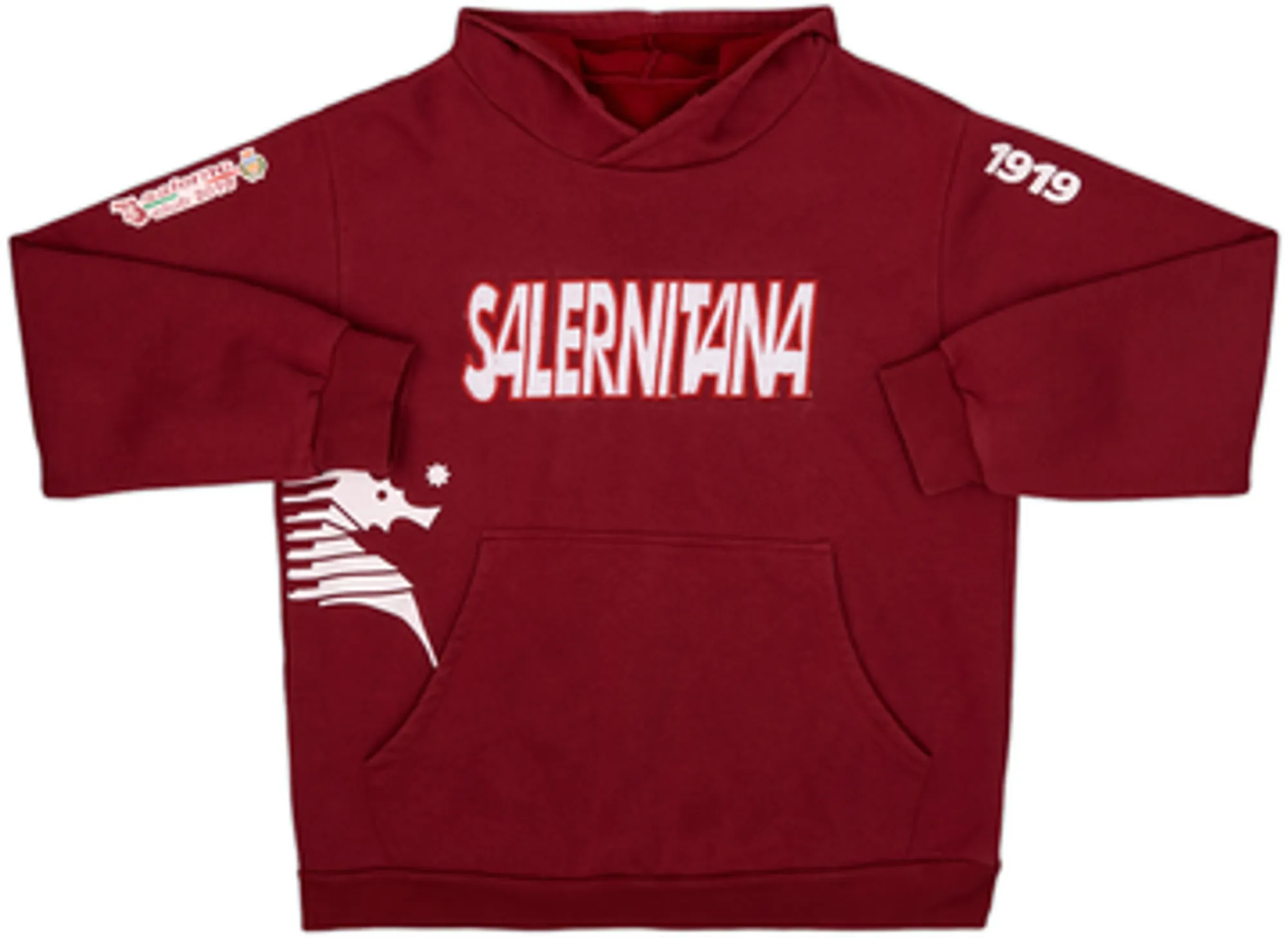 2010s Salernitana Hooded Top - 8/10 - (L)