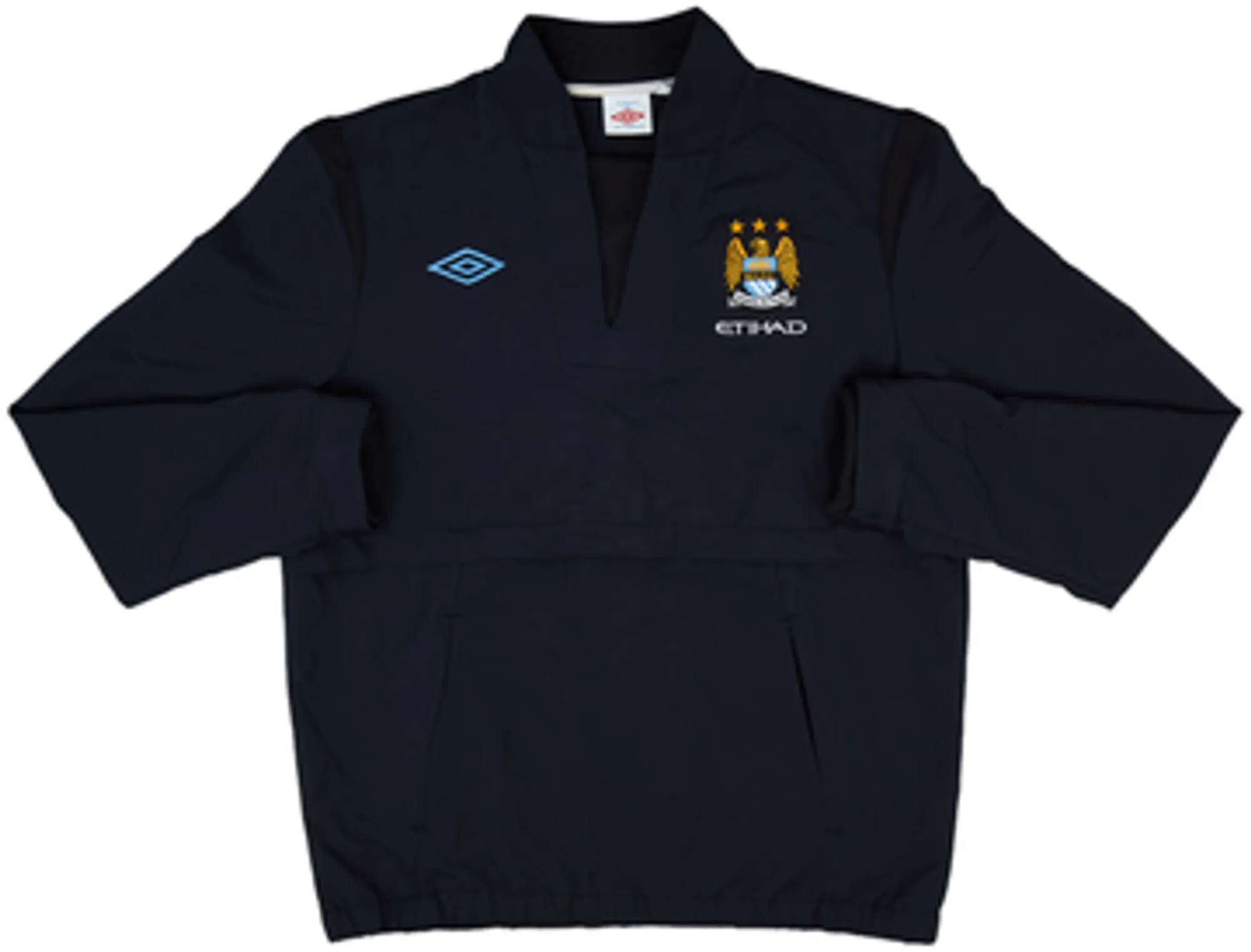 2010-11 Manchester City Umbro Drill Top - 8/10 - (L)