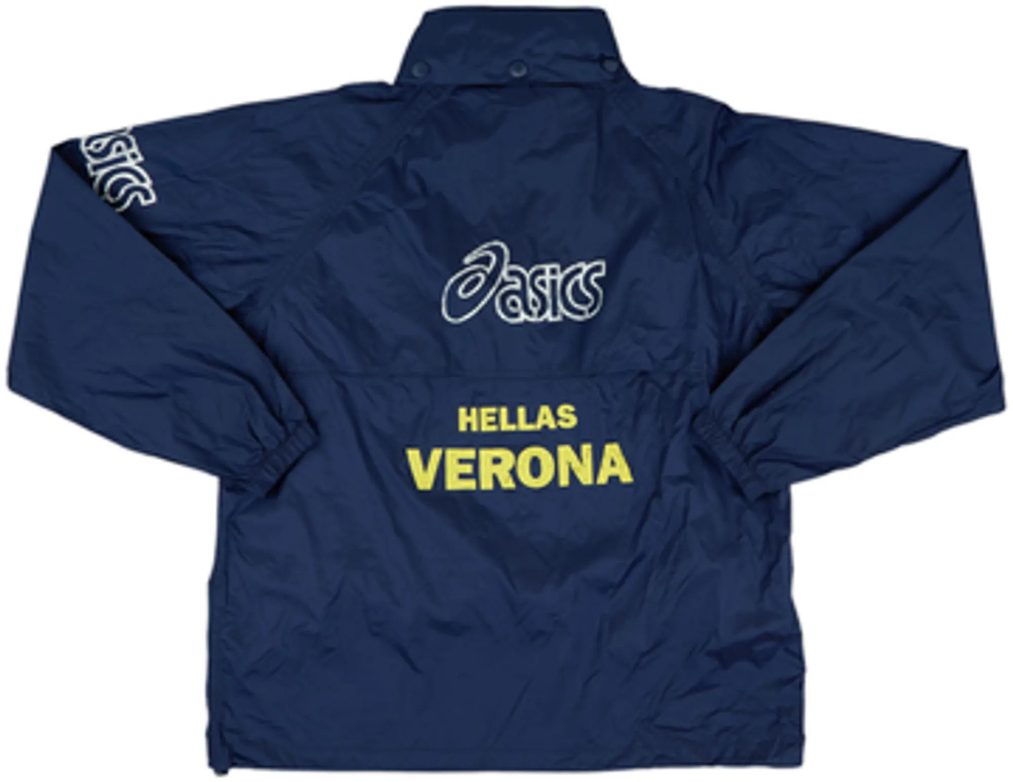 2006-07 Hellas Verona Asics Hooded 1/4 Zip Drill Top - 5/10 - (L)