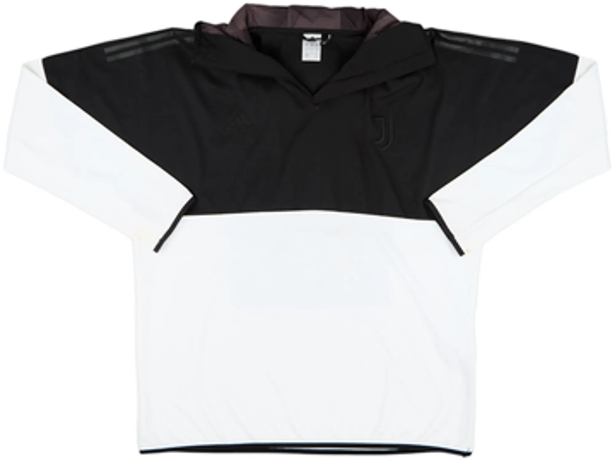 2017-18 Juventus adidas Hooded 1/4 Zip Drill Top - 5/10 - (XL)