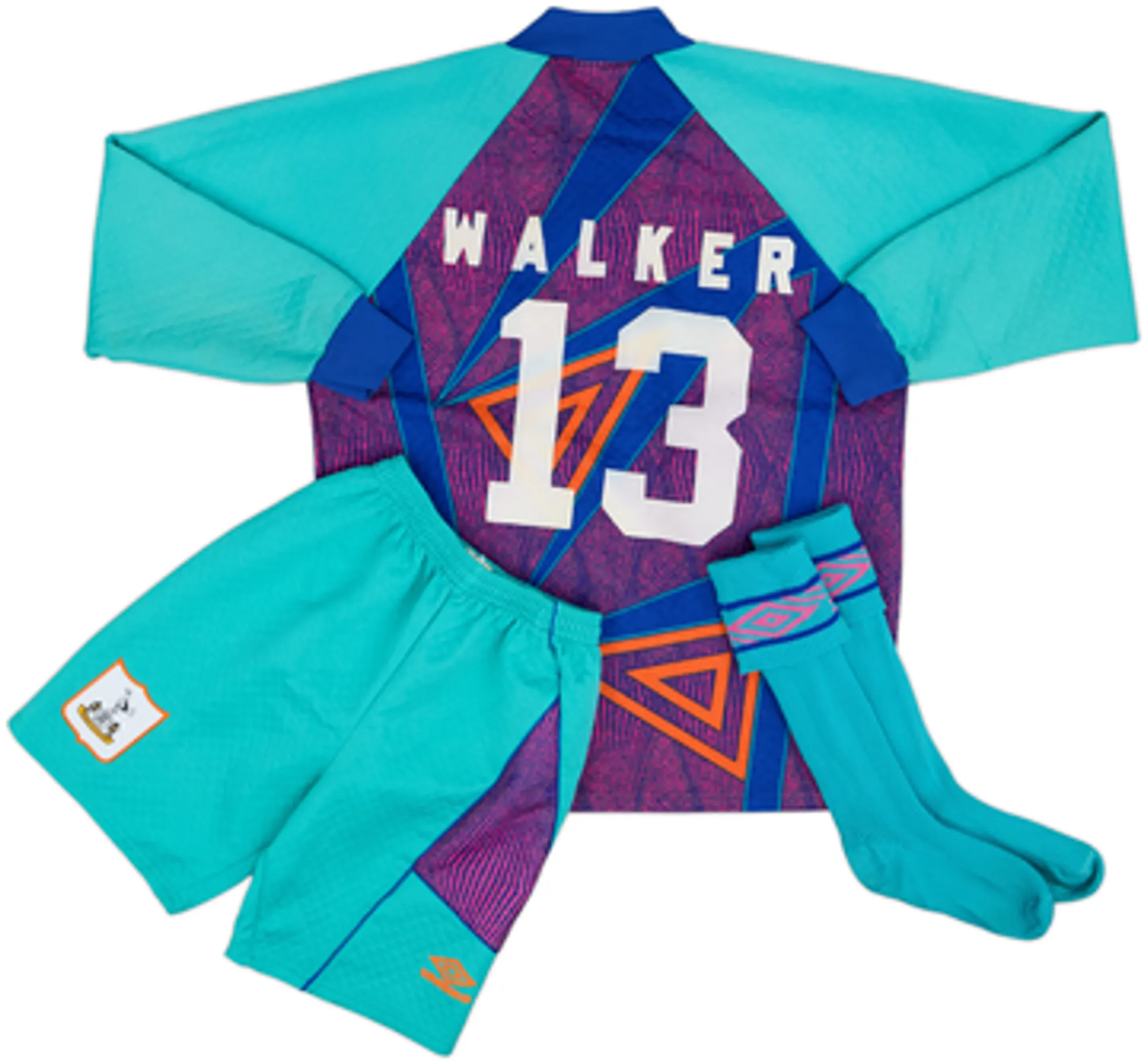 Umbro Tottenham Hotspur Mens LS Goalkeeper Home Mini Kit 1993/95