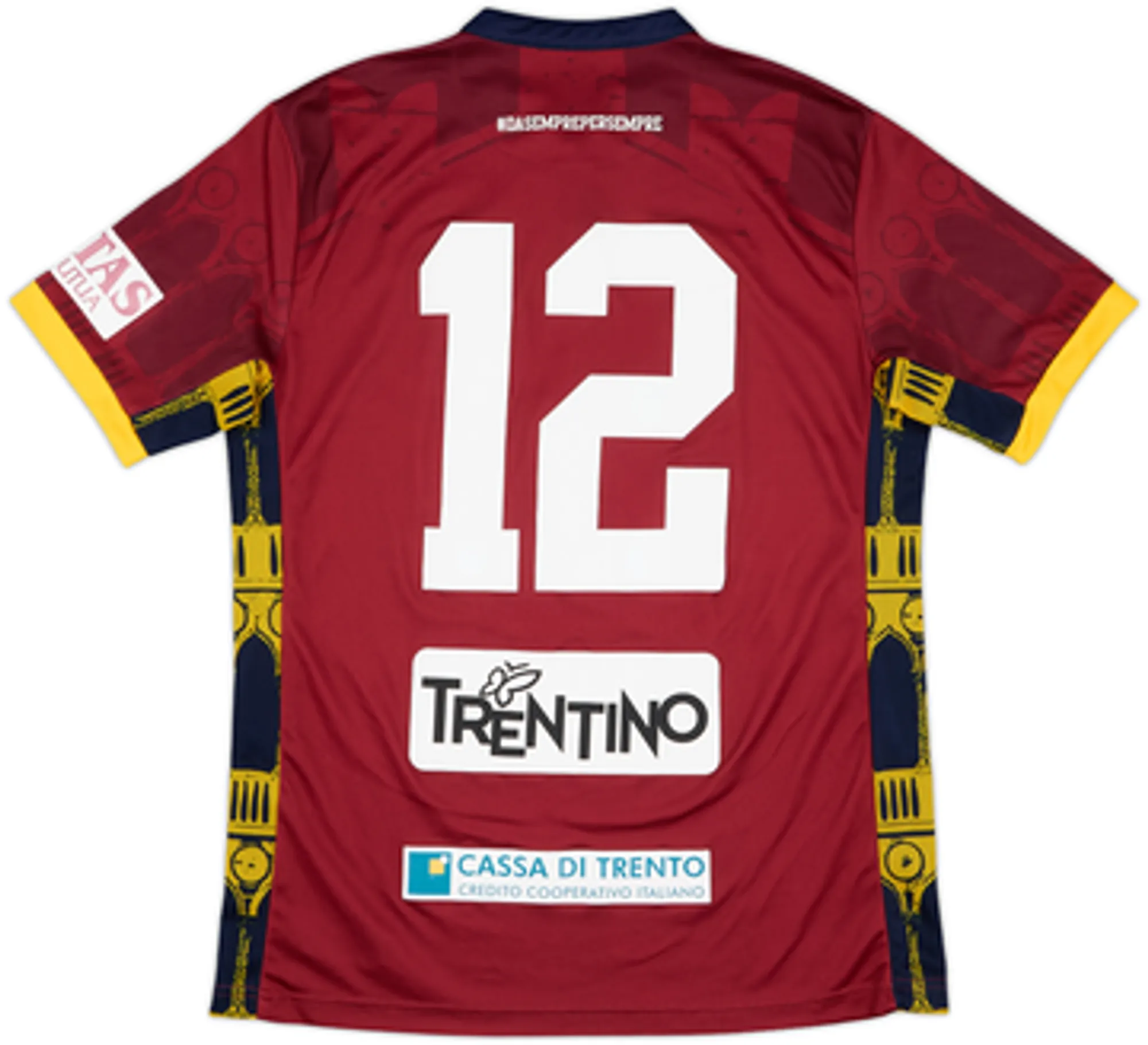Errea AC Trento Mens LS Goalkeeper Home Shirt 2021/22
