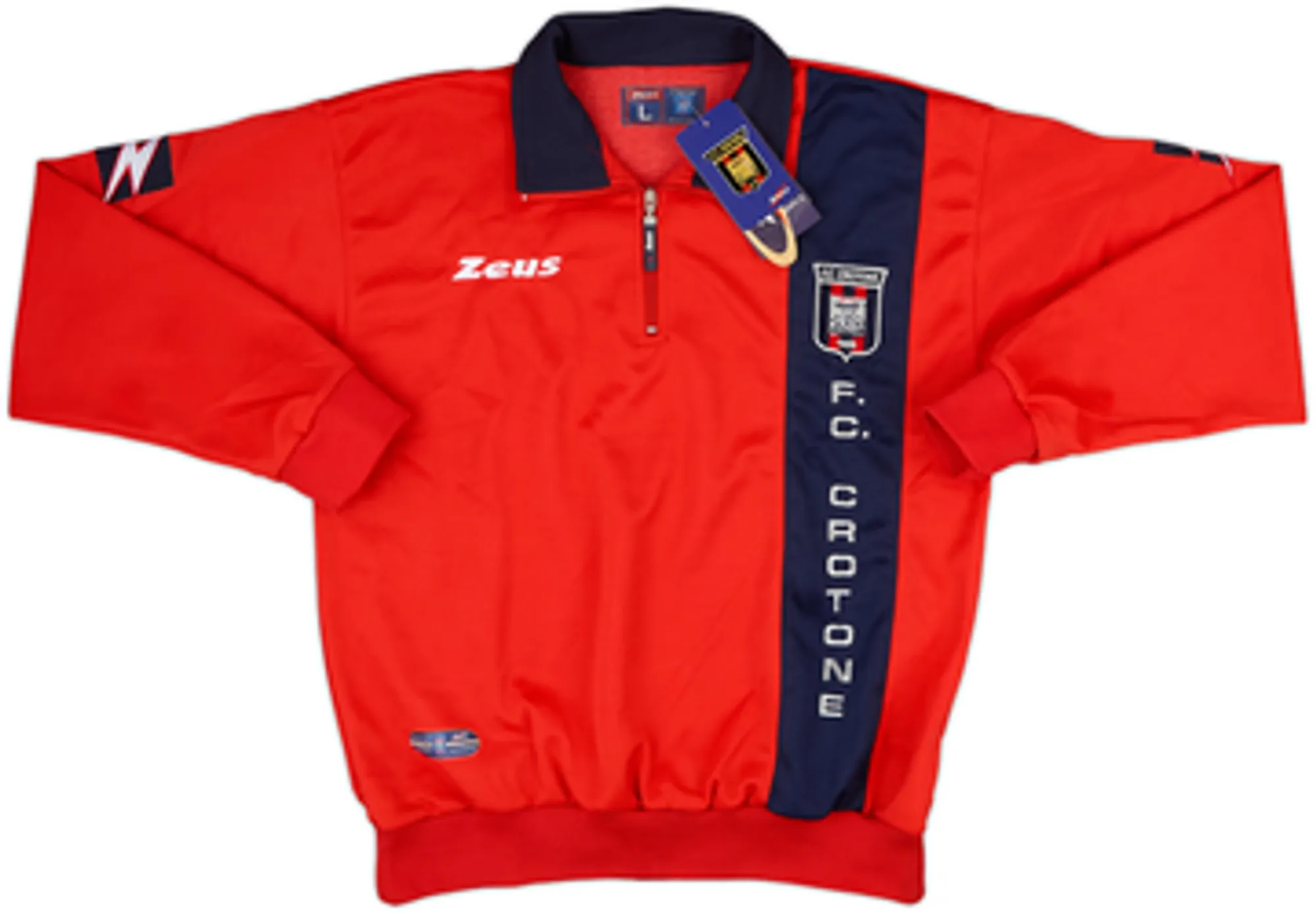 2006-07 Crotone Zeus 1/4 Zip Drill Top (L)