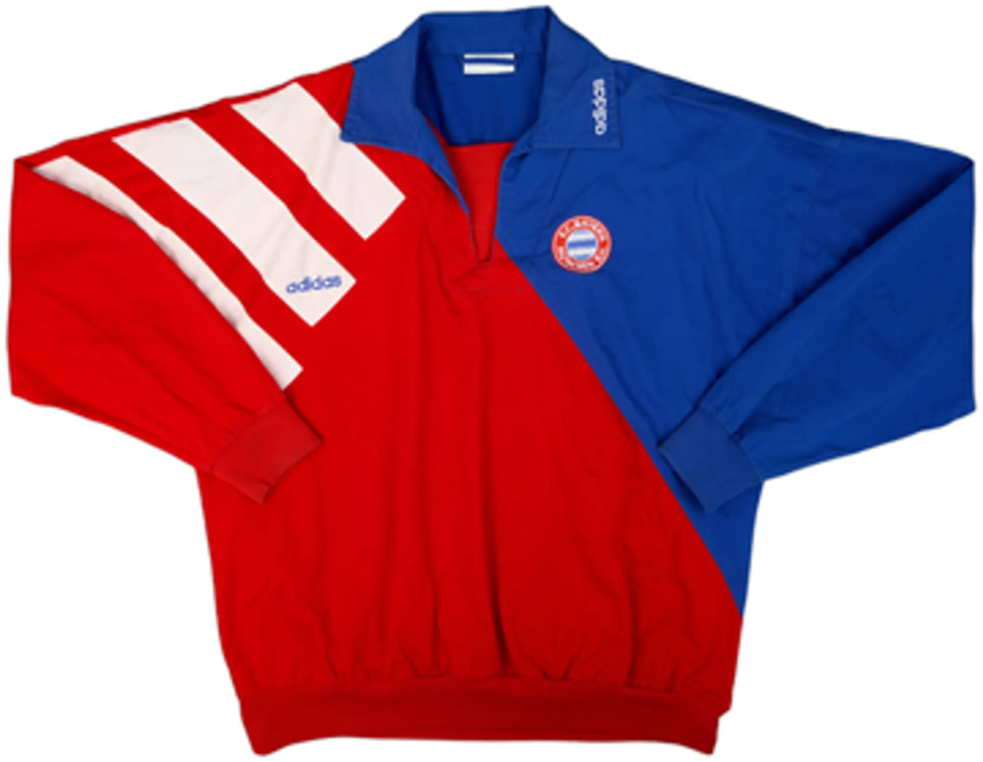 1993-95 Bayern Munich adidas Drill Top - 7/10 - (M)