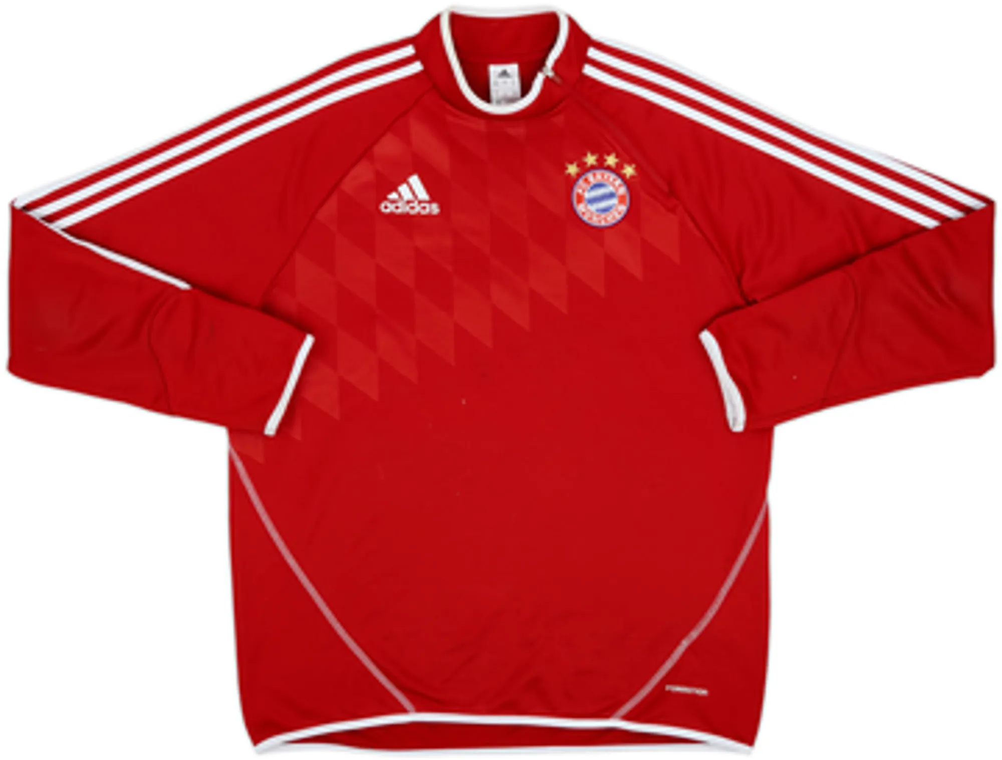 2013-14 Bayern Munich adidas 1/4 Zip Drill Top - 6/10 - (L/XL)