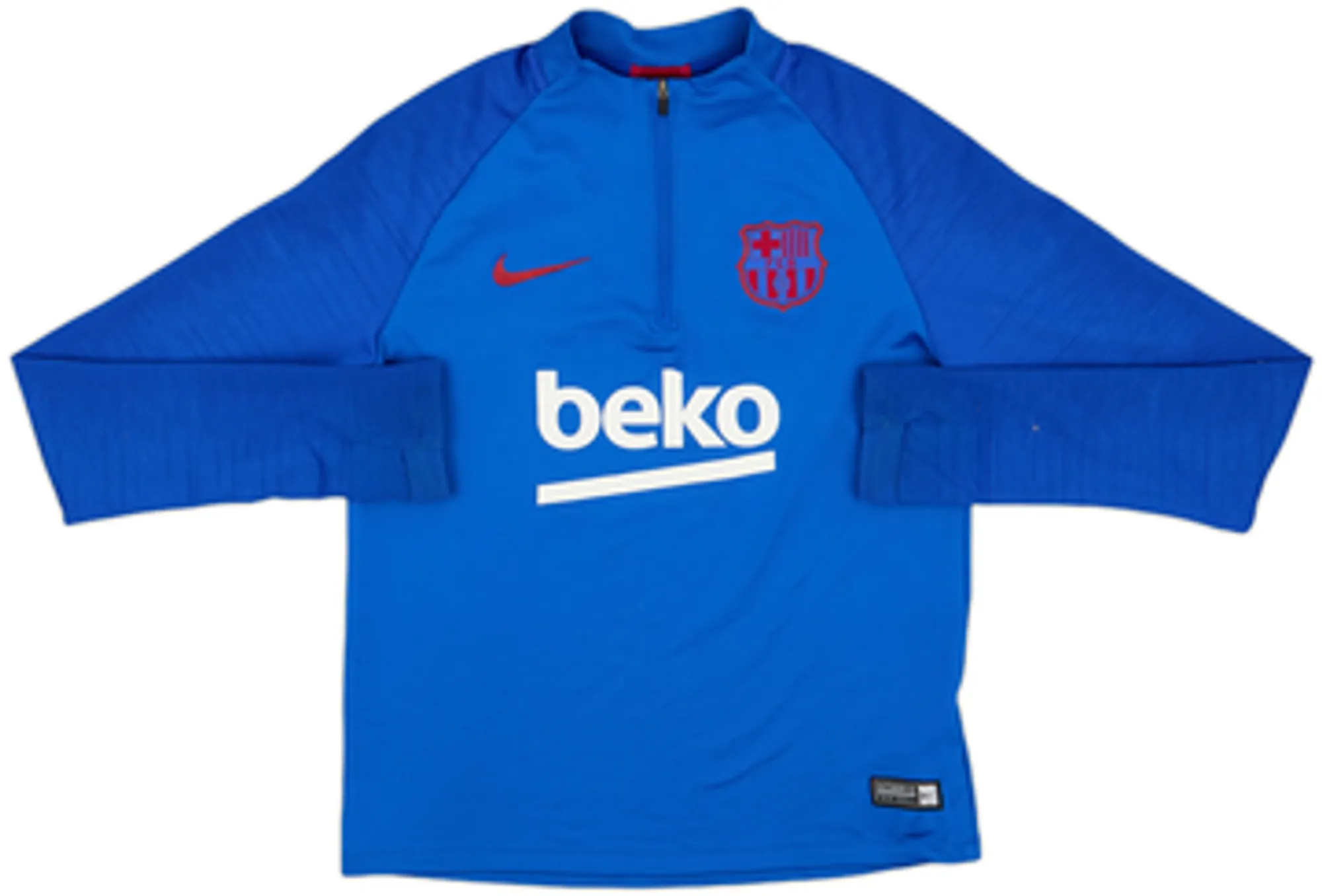 2019-20 Barcelona Nike 1/4 Zip Drill Top - 6/10 - (L.Boys)