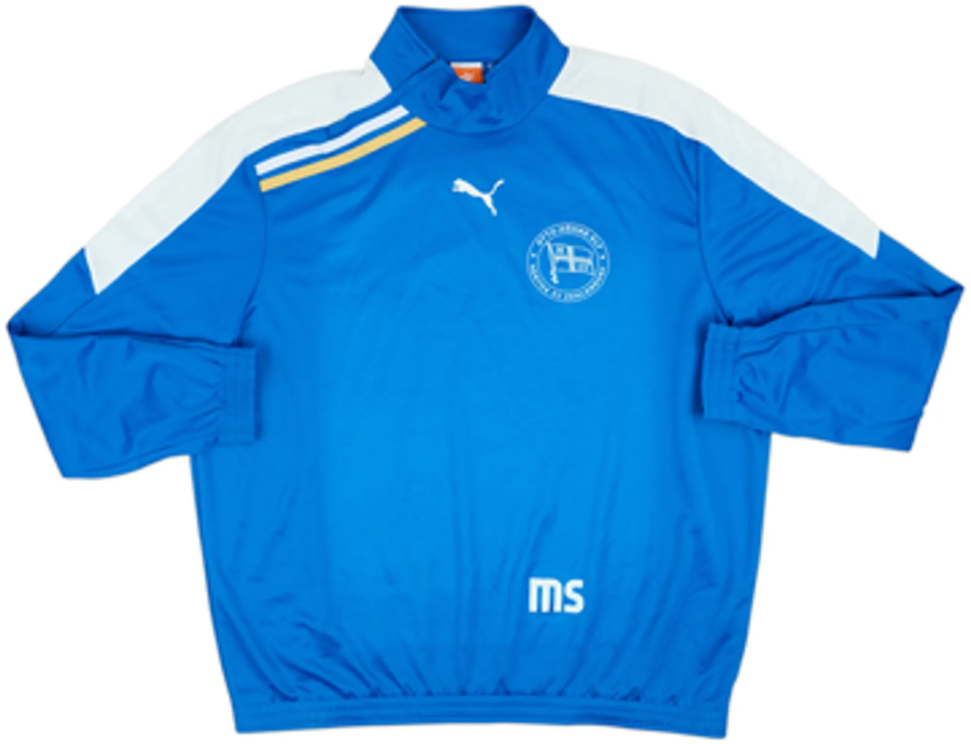 2009-10 Hertha Zehlendorf Puma Staff Issue 1/4 Zip Drill Top MS - 9/10 - (XXL)