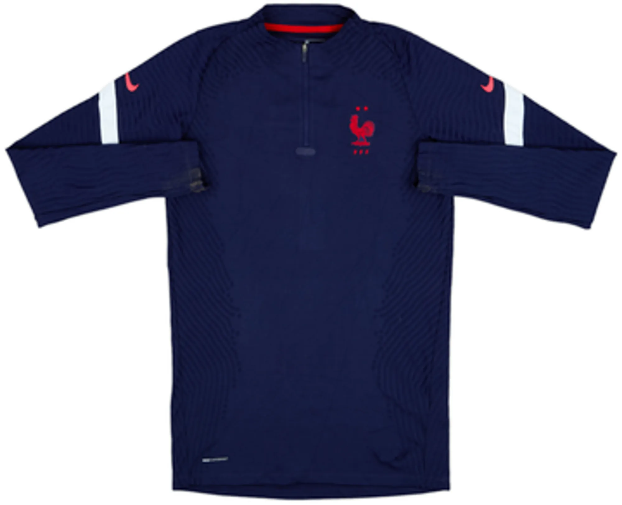 2020-21 France Nike Vaporknit 1/4 Zip Drill Top - 8/10 - (S)