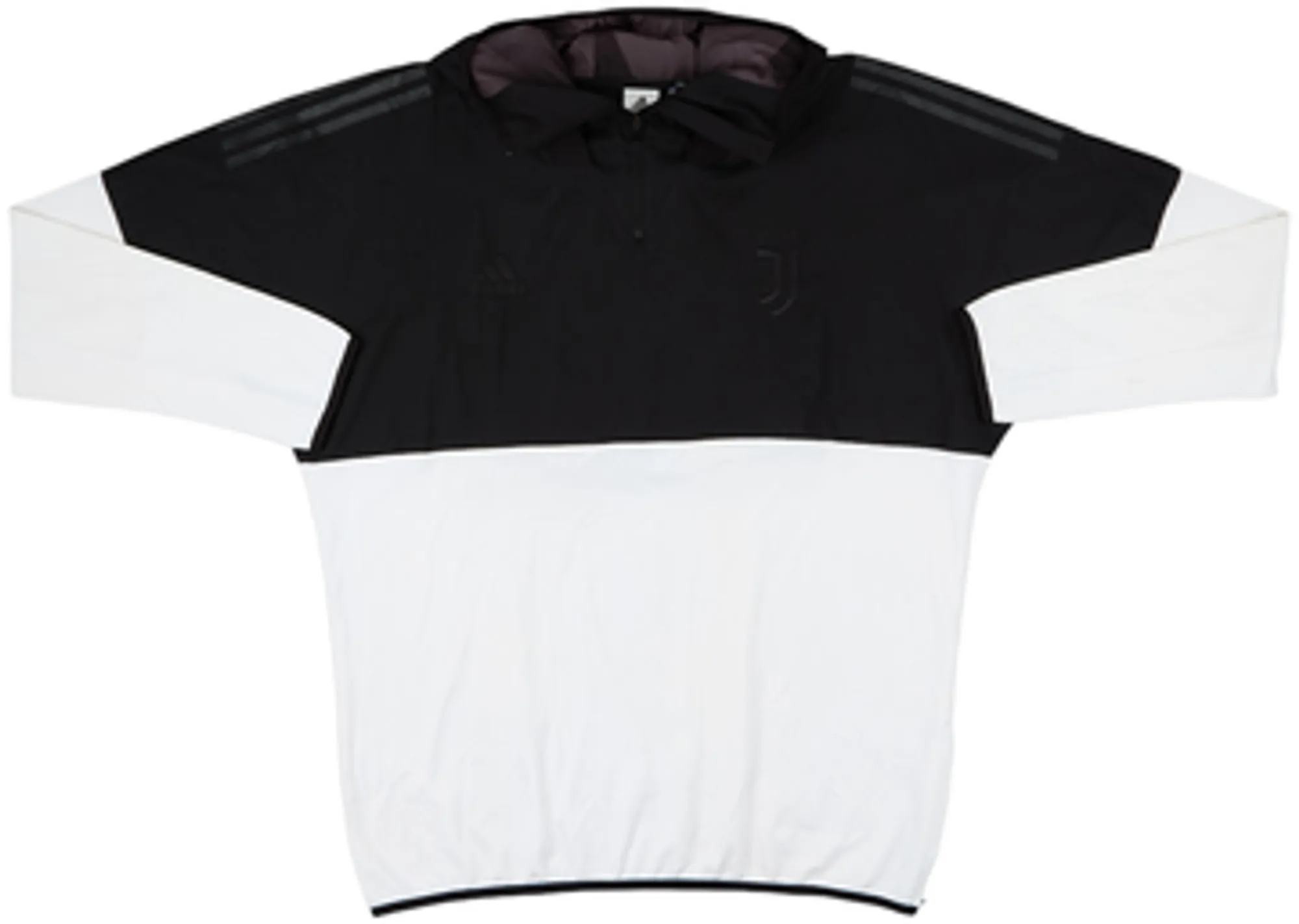 2017-18 Juventus adidas 1/4 Zip Hooded Drill Top - 7/10 - (XL)