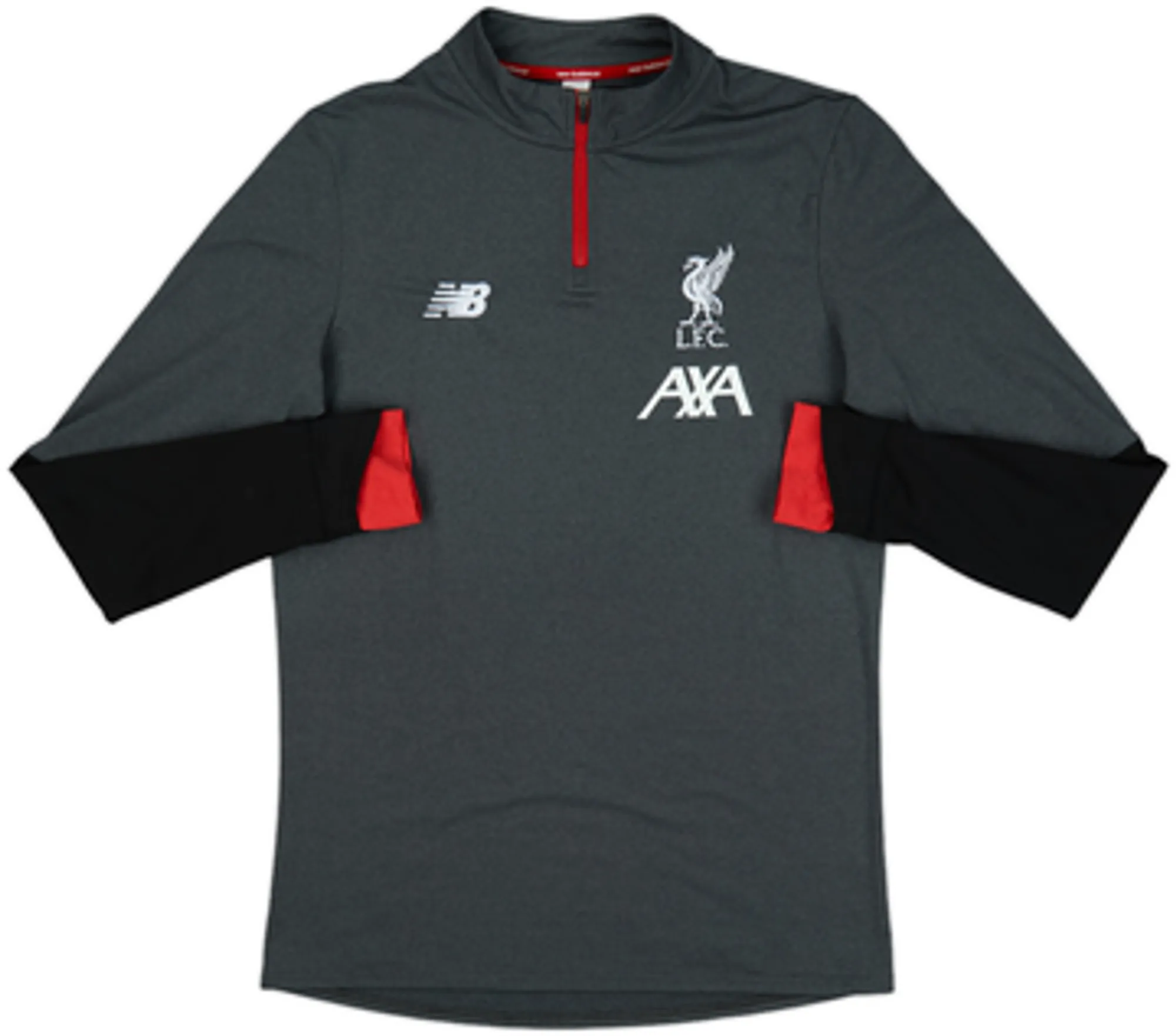 2019-20 Liverpool New Balance 1/4 Zip Drill Top - 7/10 - (L)