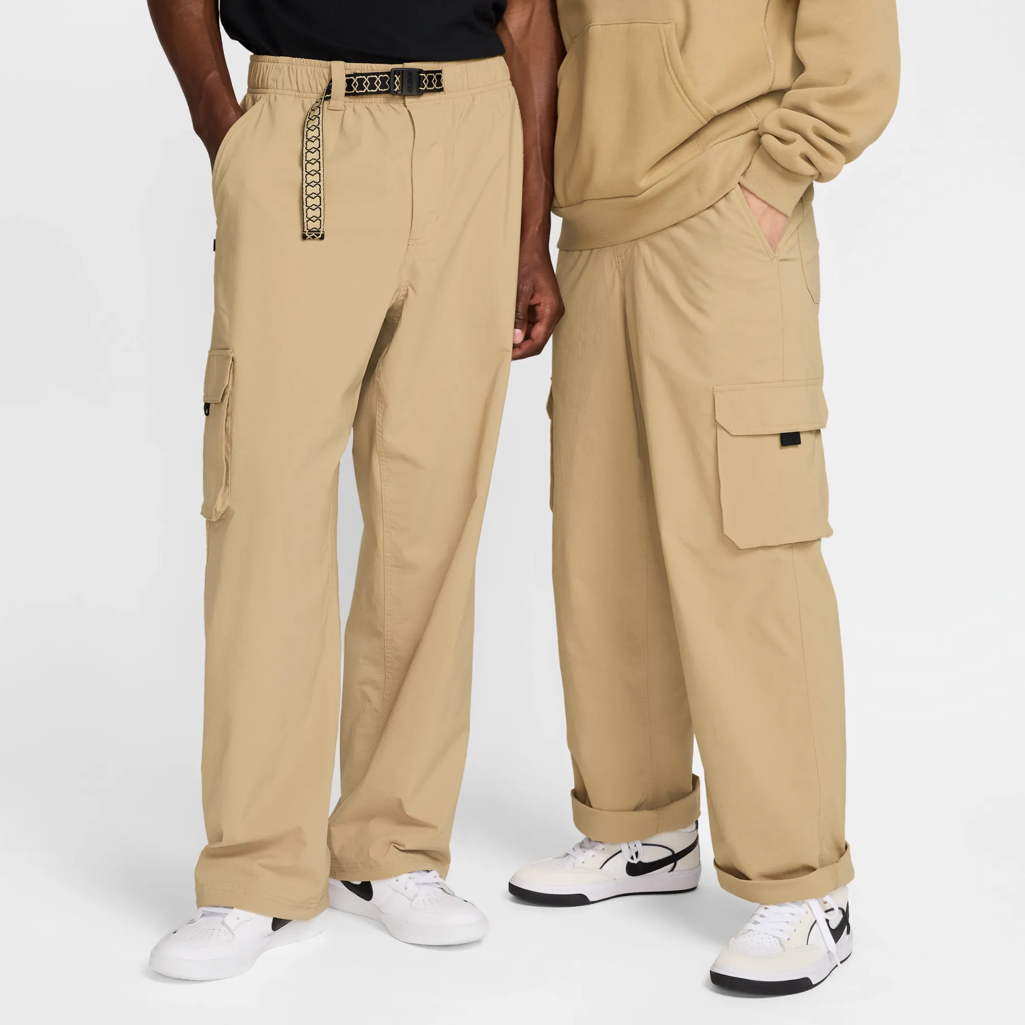 Nike SB Kearny Cargo Skate Trousers - Brown - Nylon/Elastane