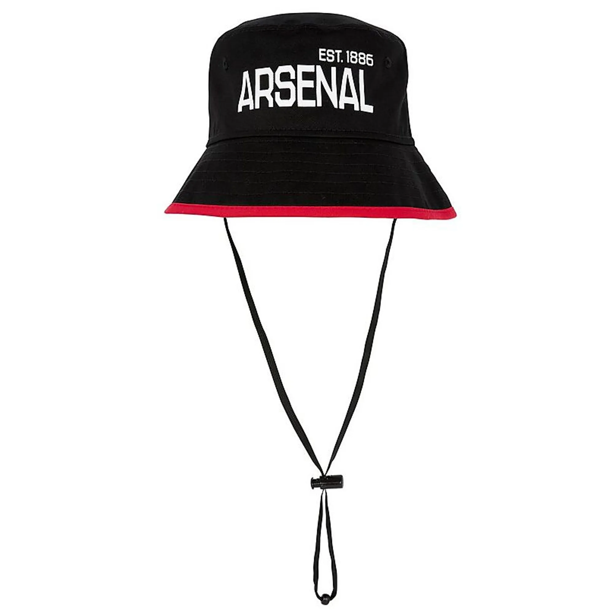 Arsenal Text Bucket Hat, Navy