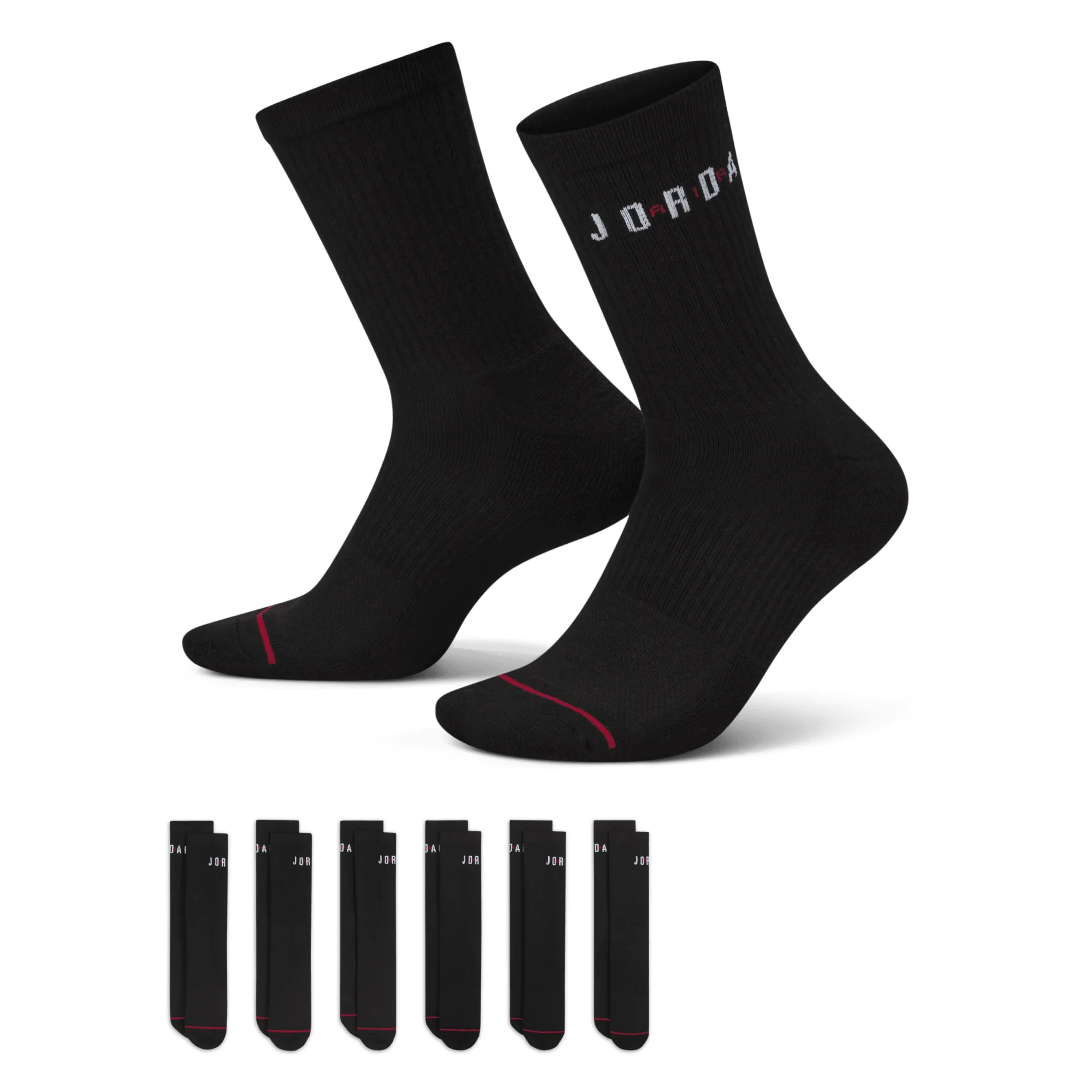 Nike Jordan Everyday Crew Socks - Black