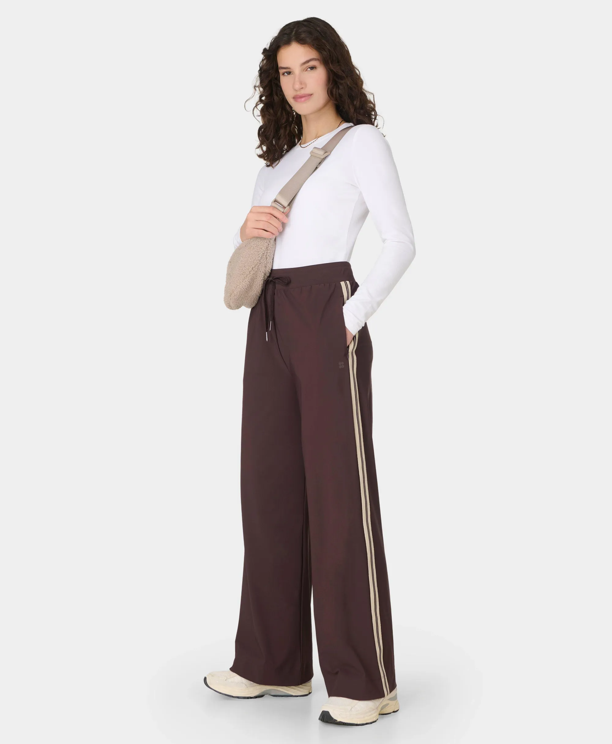 Explorer Side Stripe Wide Leg Trousers