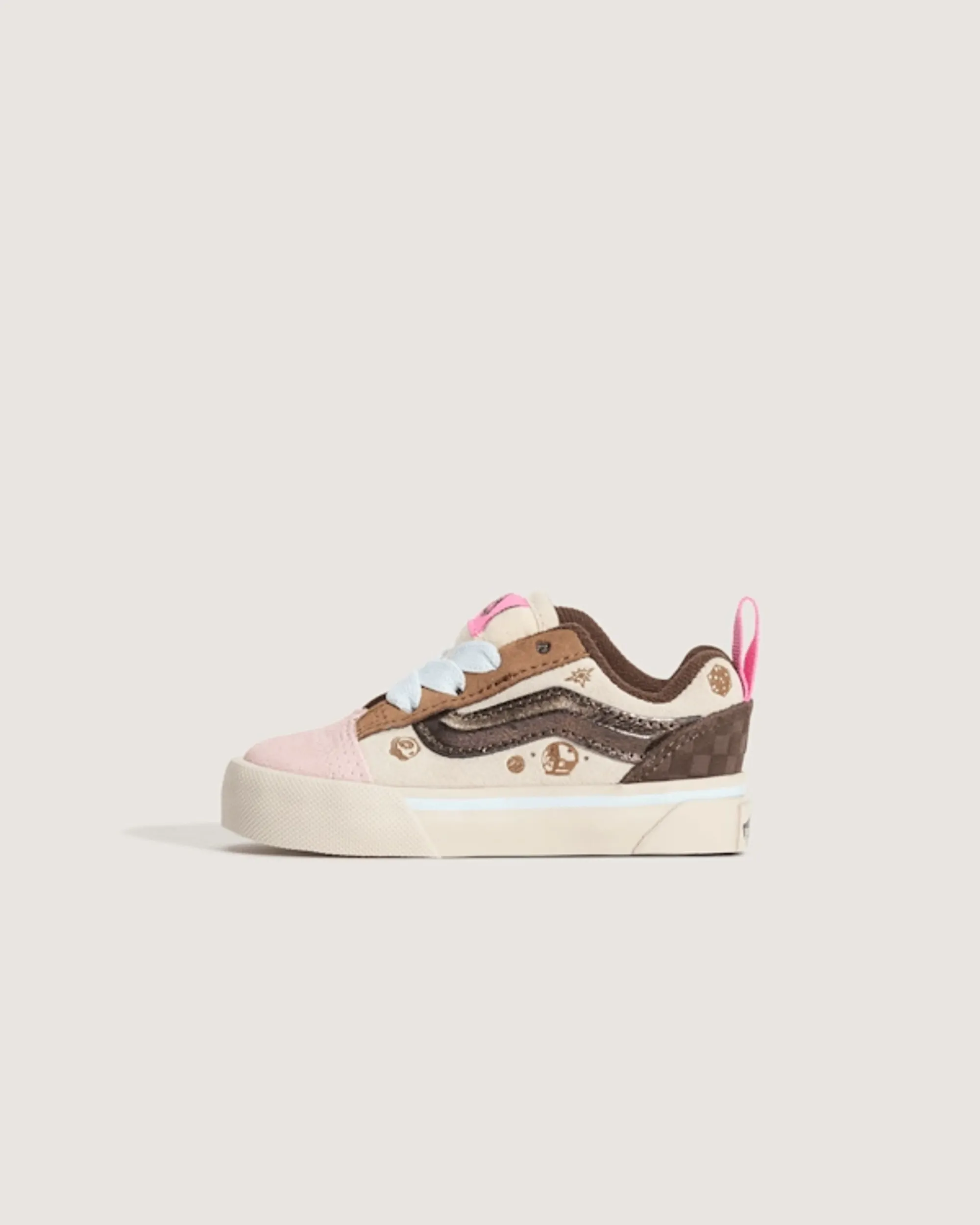 Vans - Toddler Knu Skool Shoes, Beige
