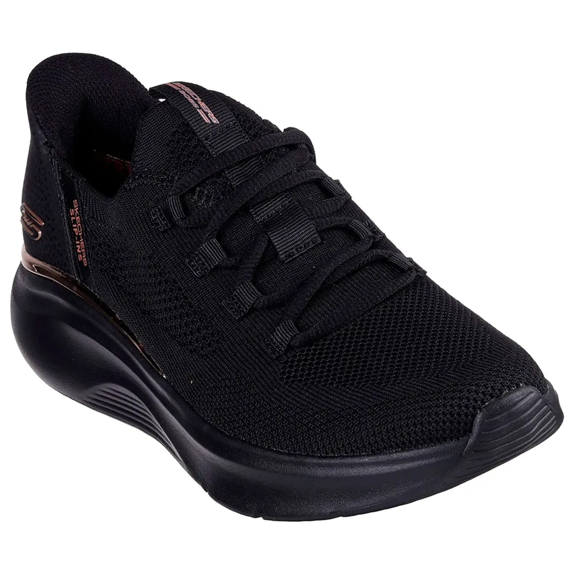 Skechers Women's Slip-ins: BOBS Sport B Love - True Delight Sneaker in Black