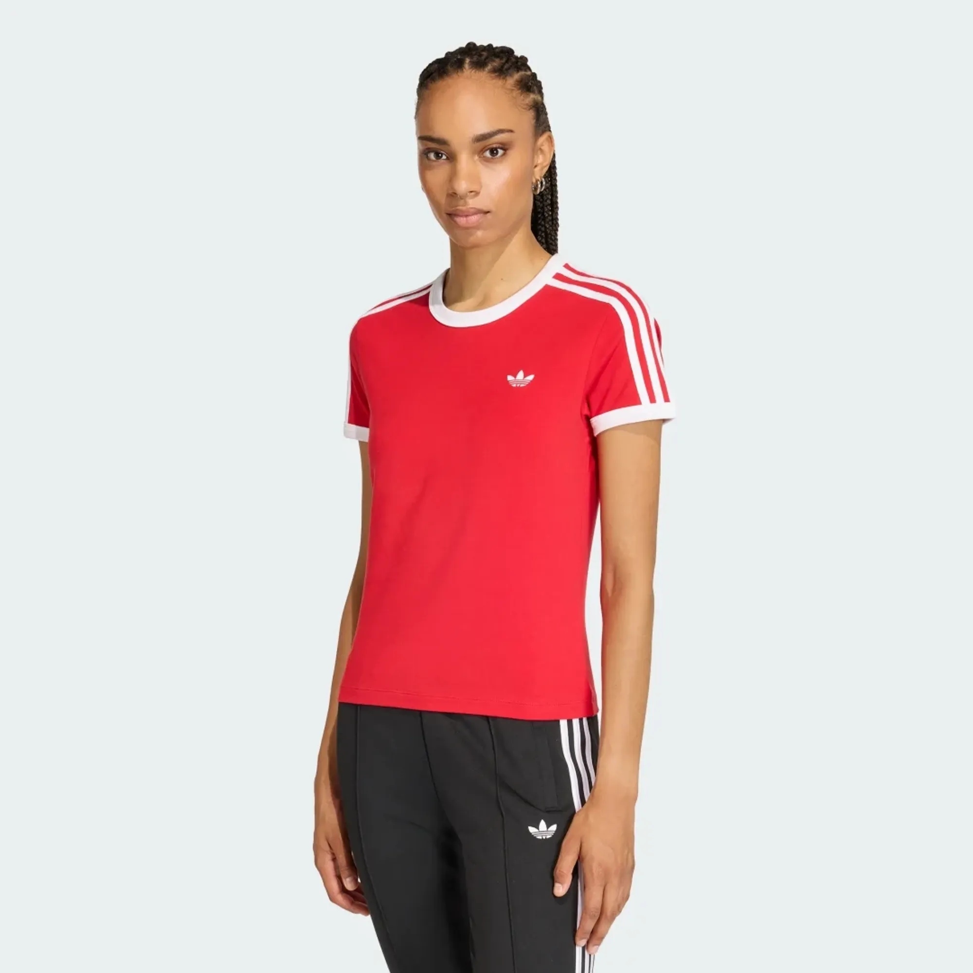 adidas 3 STRIPES SLIM T-Shirt