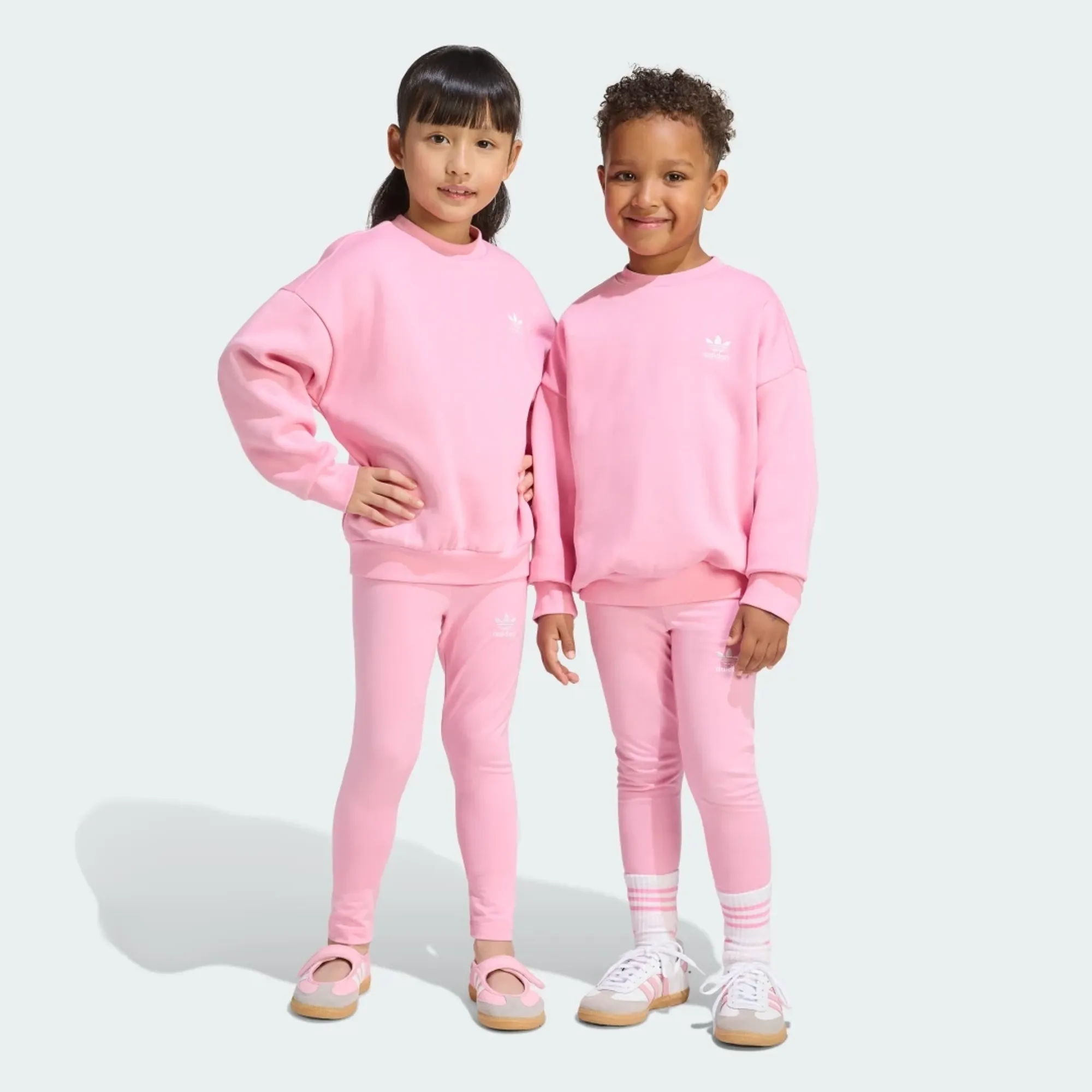 adidas OVERSIZED CREW LEGGINGS SET