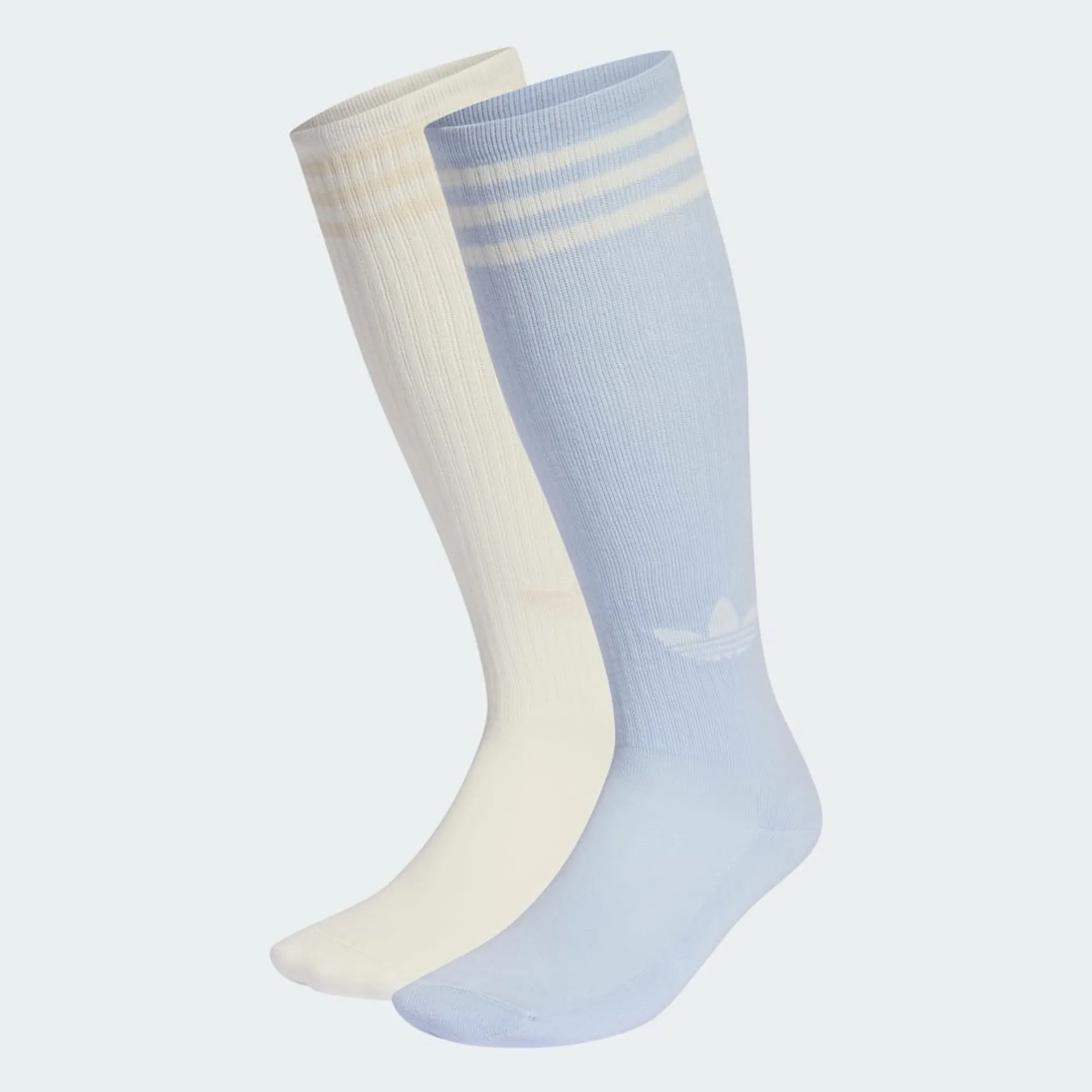 adidas 3-Stripes Knee Socks 2 Pairs