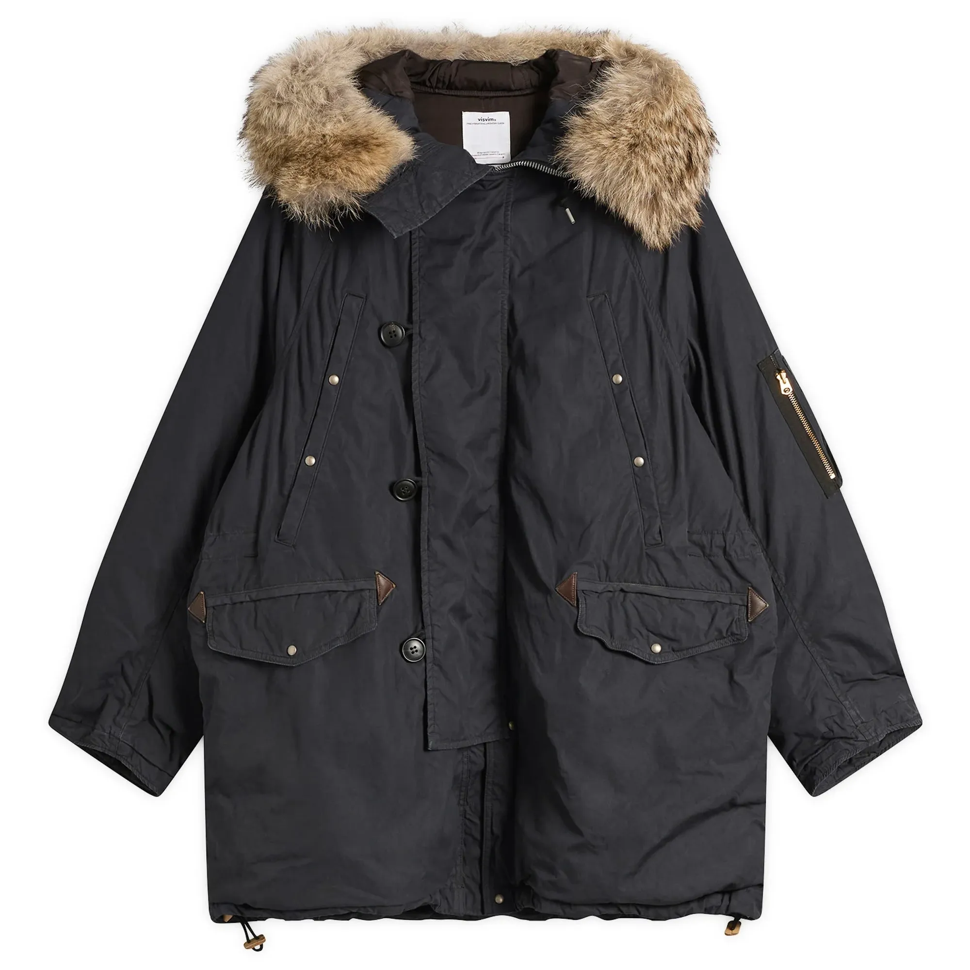 Visvim Men's Valdez Down Jacket Black