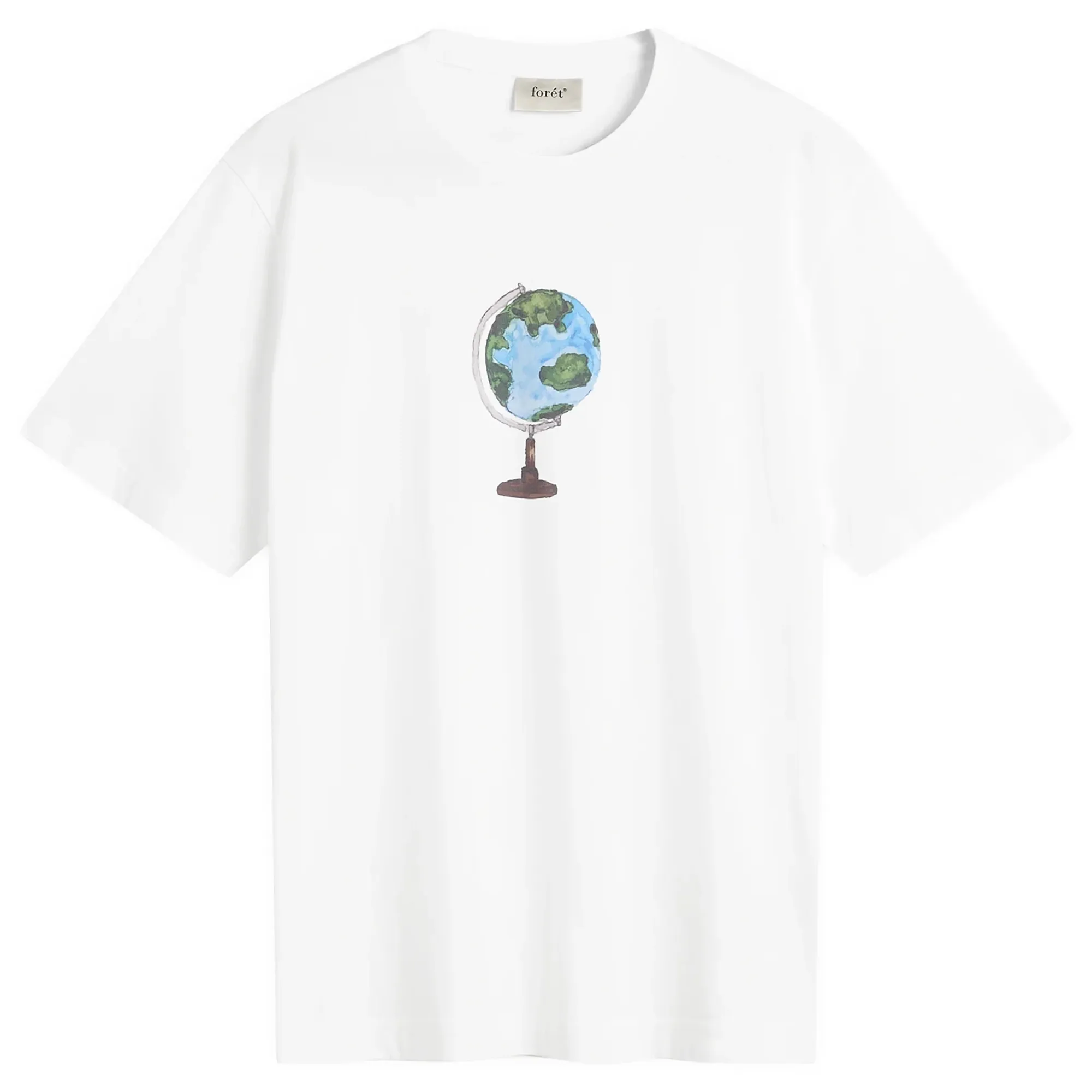Foret Men's Globe T-Shirt White