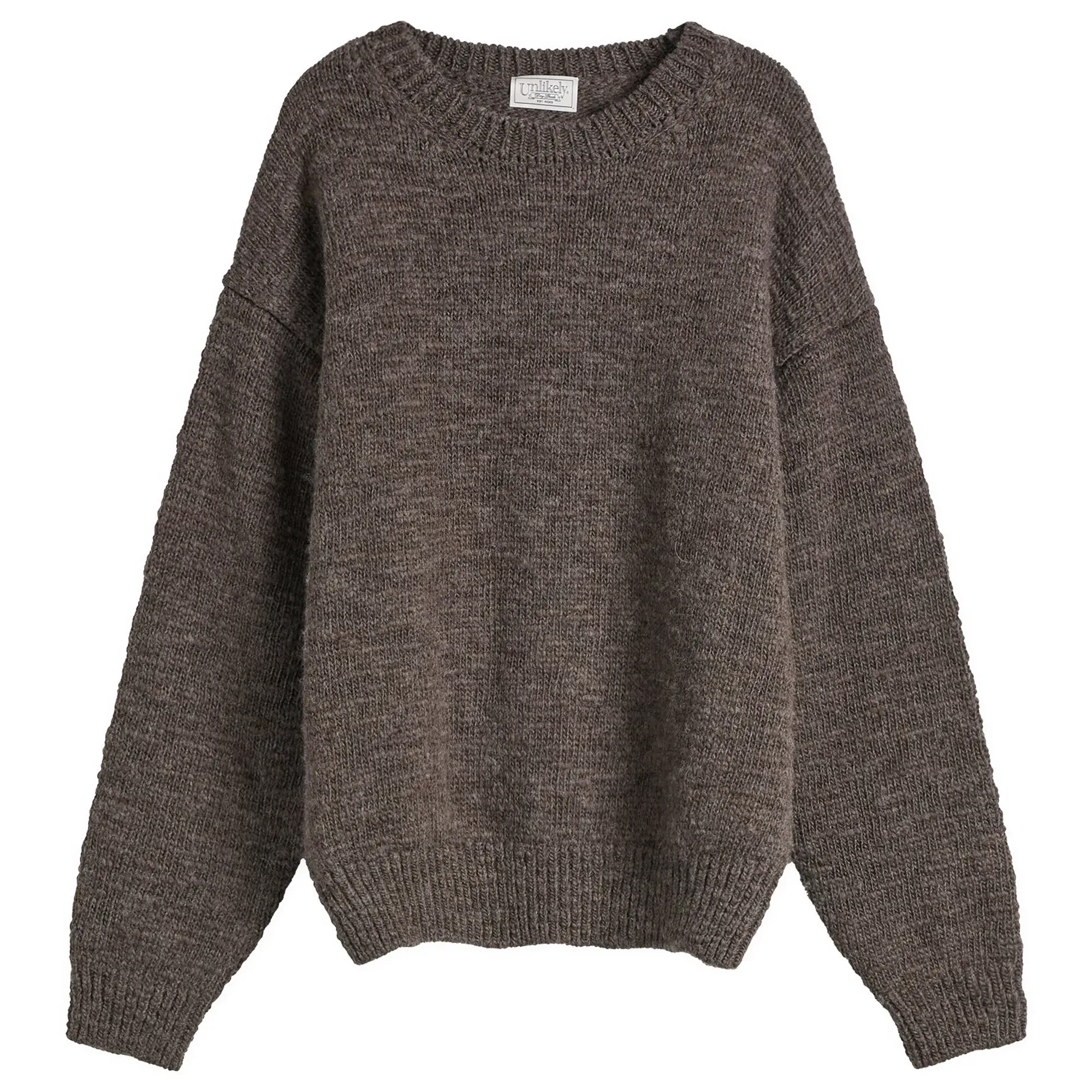 Unlikely Dry Goods Men's Yeti Sweater Brown