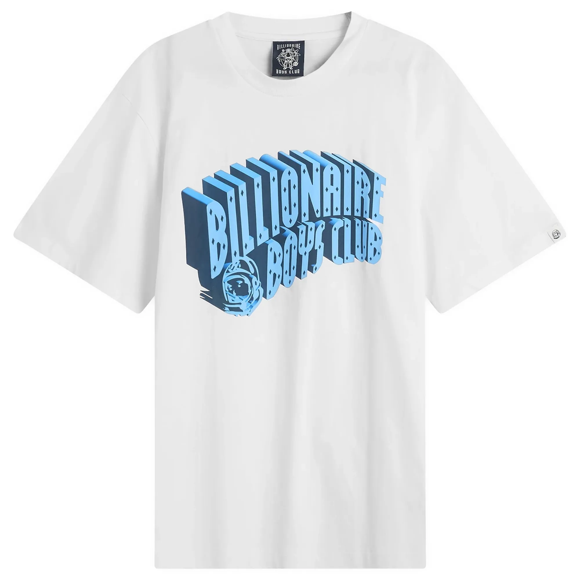 Billionaire Boys Club Men's 3D Arch Logo T-Shirt White