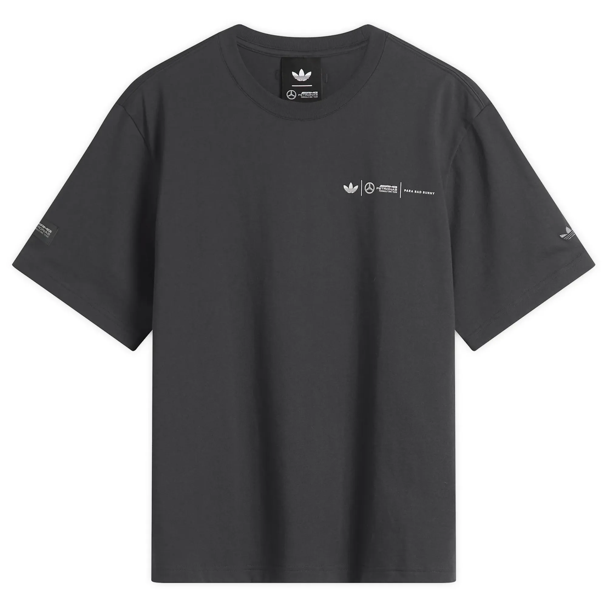 Adidas Men's x Bad Bunny x Mercedes T-Shirt Black