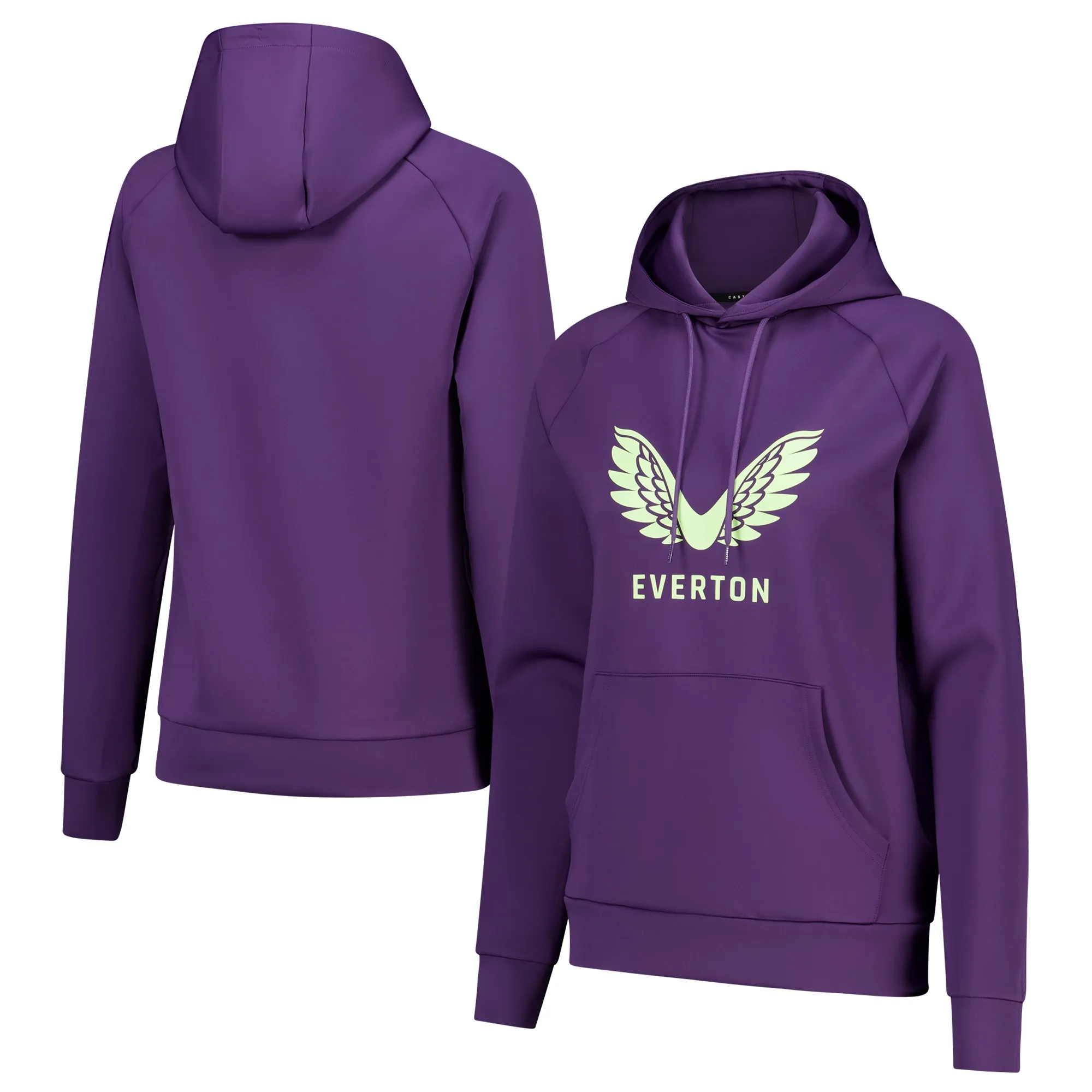 Everton Castore Players Presentation Hoodie - Purple - Womens