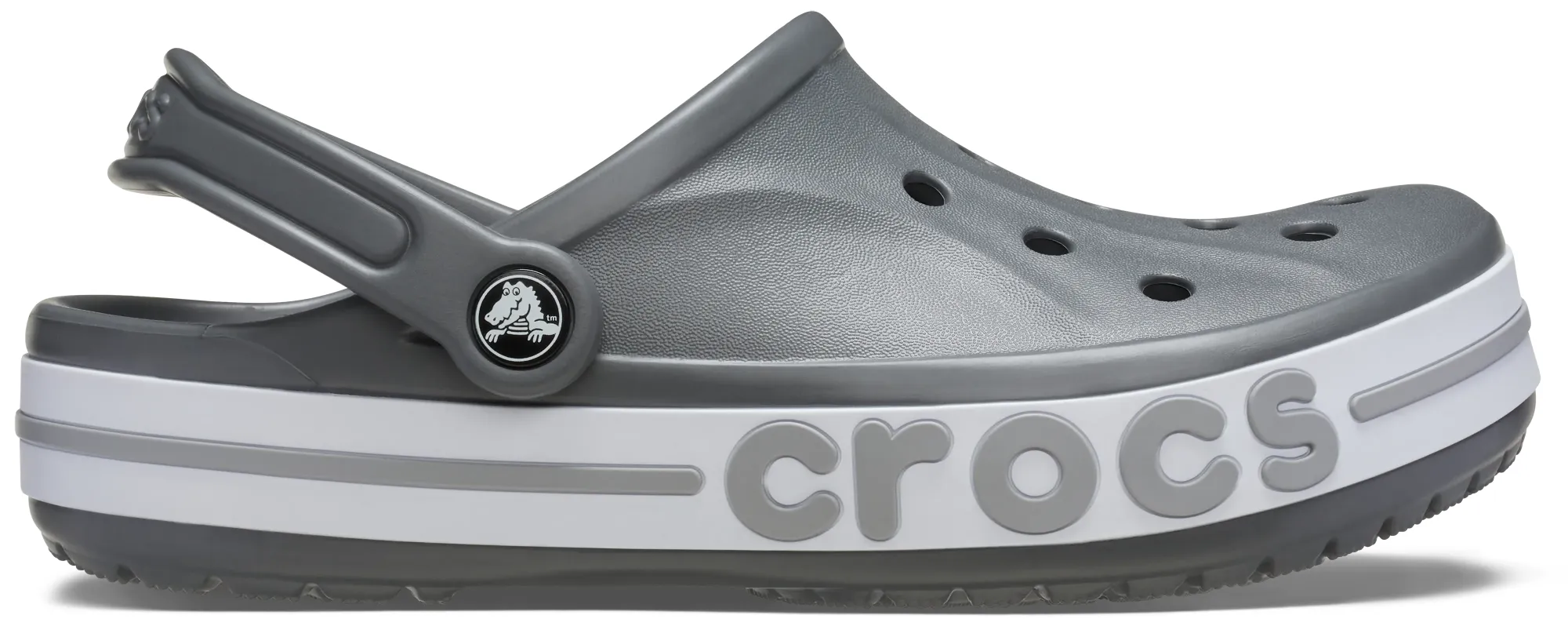 Crocs | Unisex | Bayaband | Clogs | Slate Grey / Multi | W4/M3