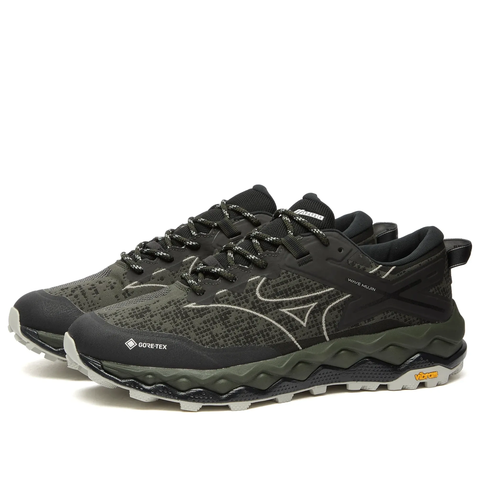 マグニー石　　みつ Mizuno Men's x Maharishi Wave Mujin LS Gore-tex Sneaker Rosin/Cool