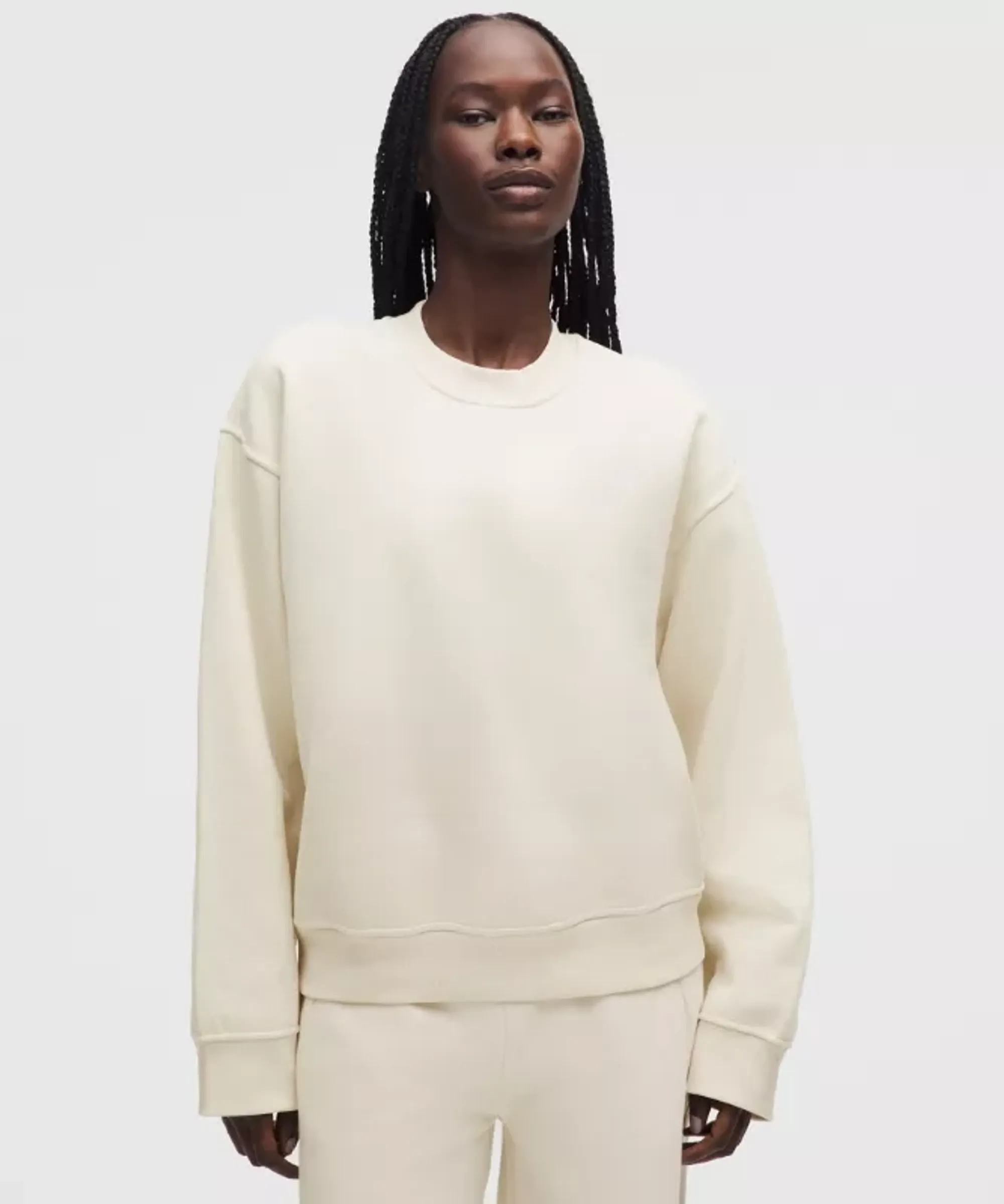 lululemon – Women's Steady State Crew Sweatshirt – Color White – Size Large